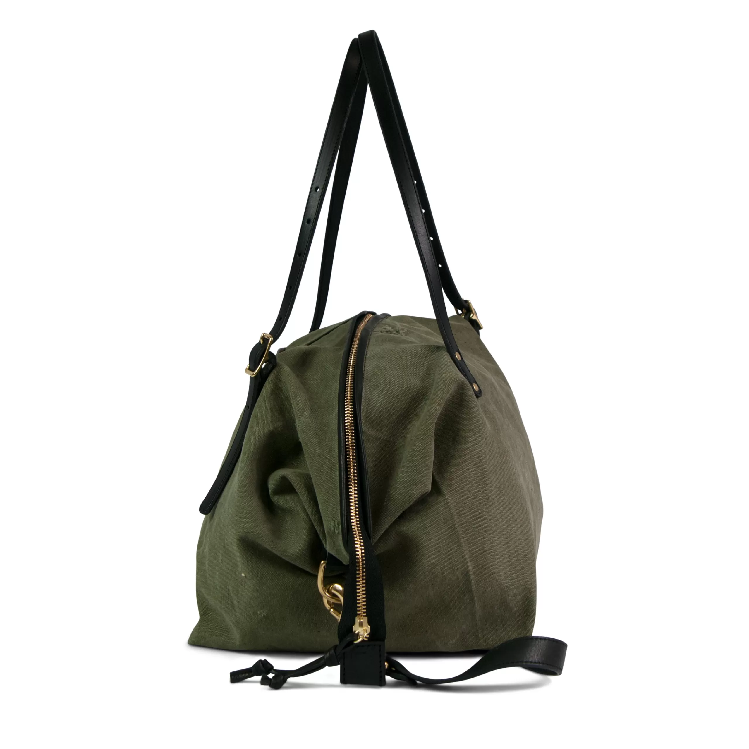 Kempton & Co Army Gold Stripe Crossbody - Large | Gym Bags & Essentials