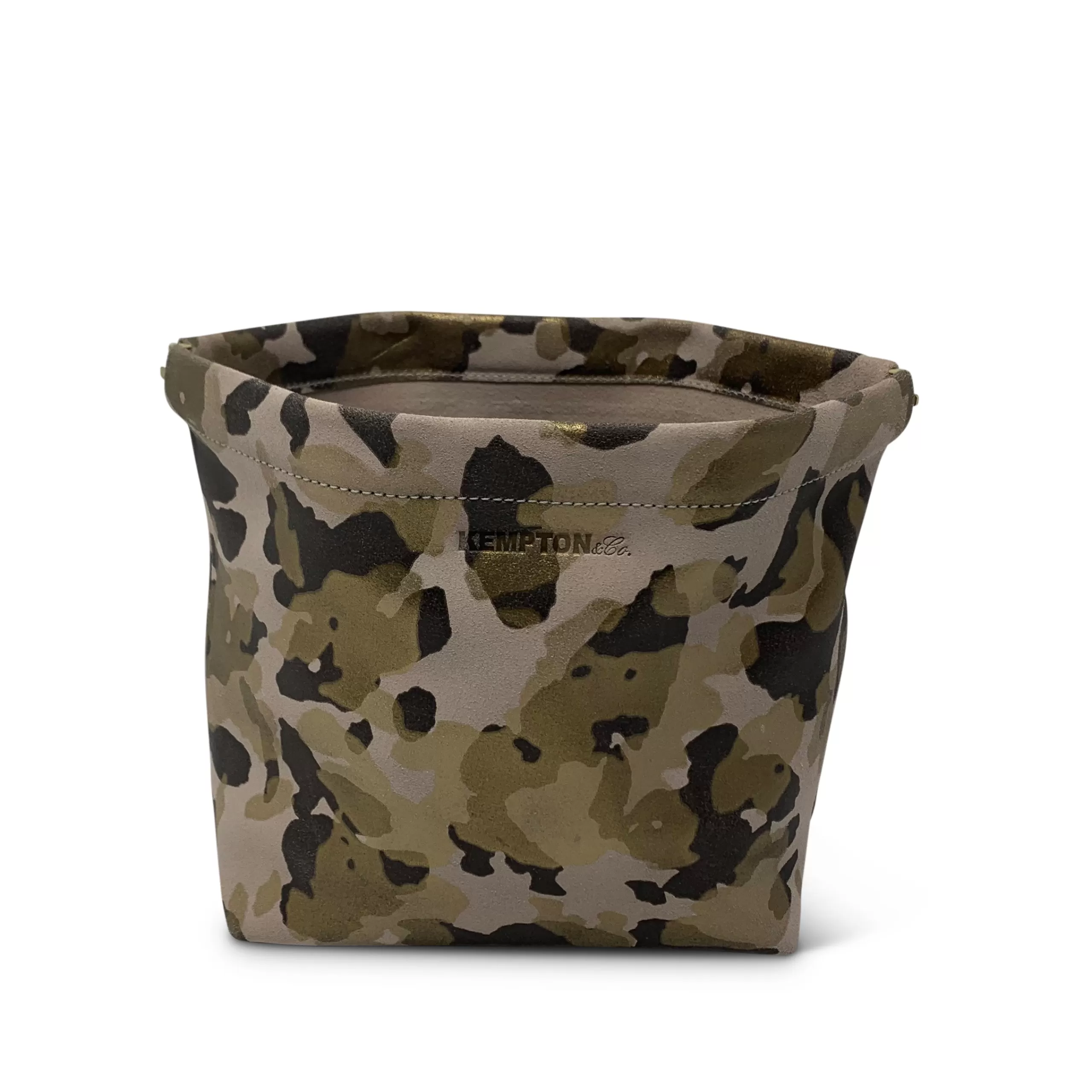 Kempton & Co Camo Blush Snap Makeup Bag | Cosmetic & Make Up Bags