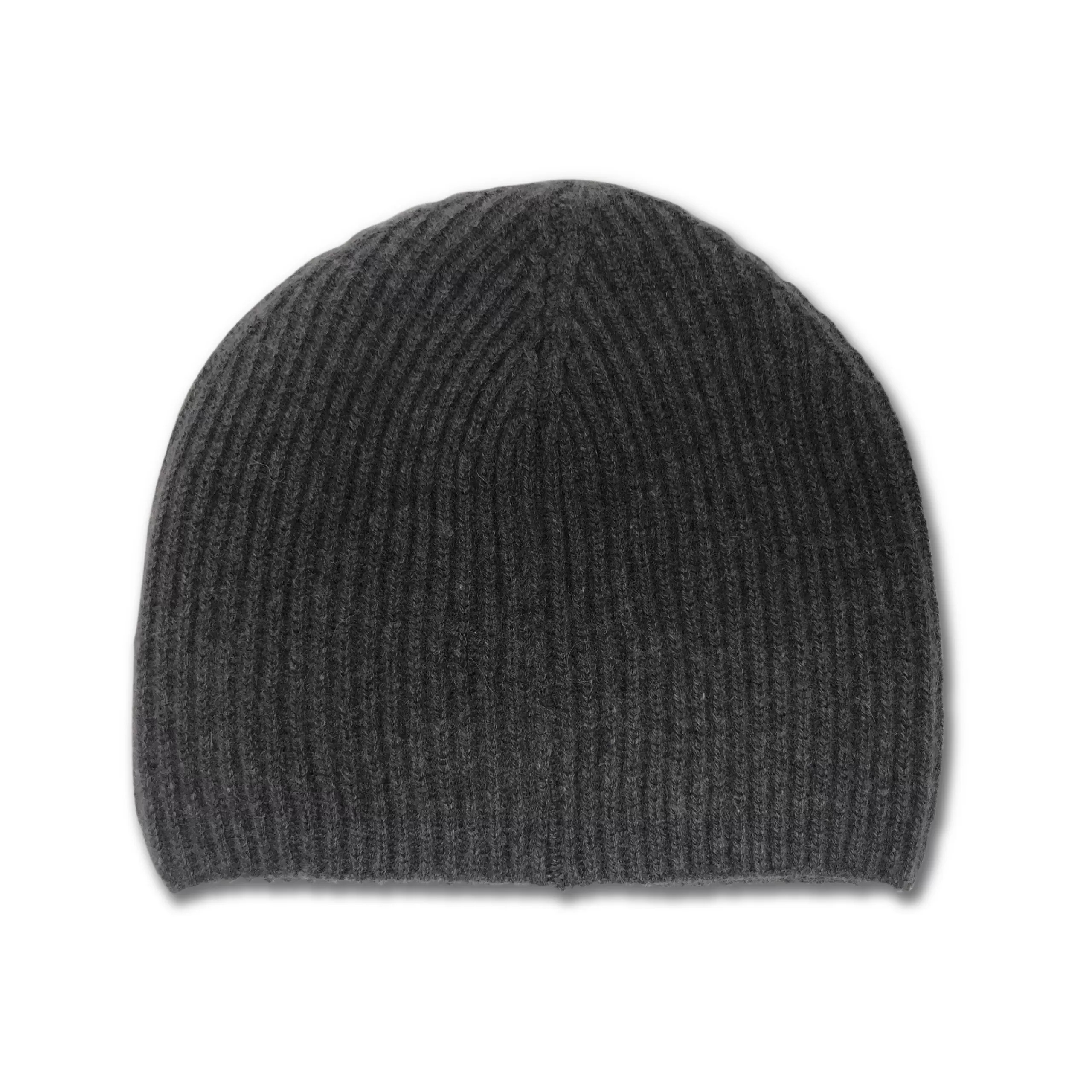 Kempton & Co Cashmere Ribbed Beanie Hat - Mink | Hats