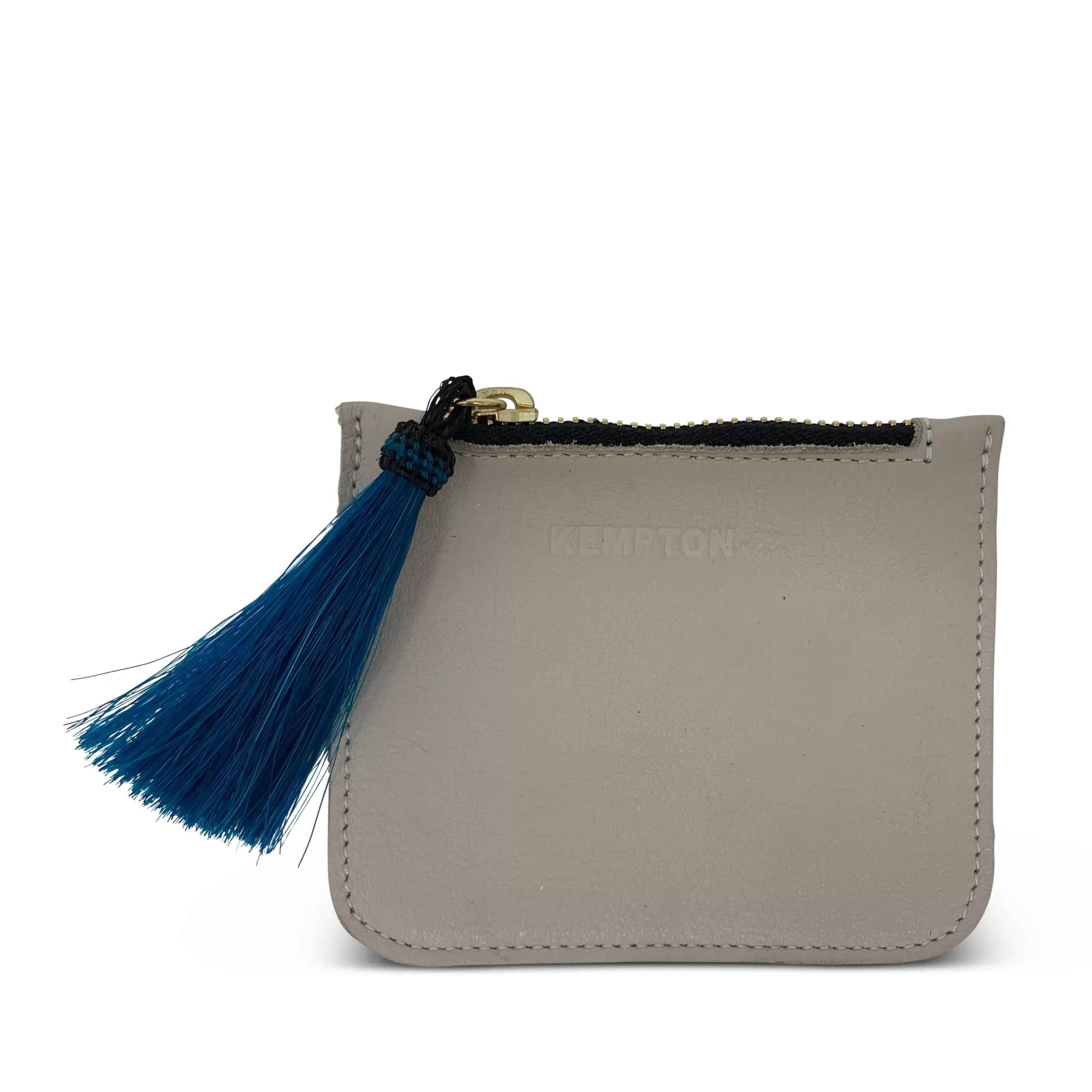 Kempton & Co Chalk Tiny Pouch With Tassel | Pouches & Clutches