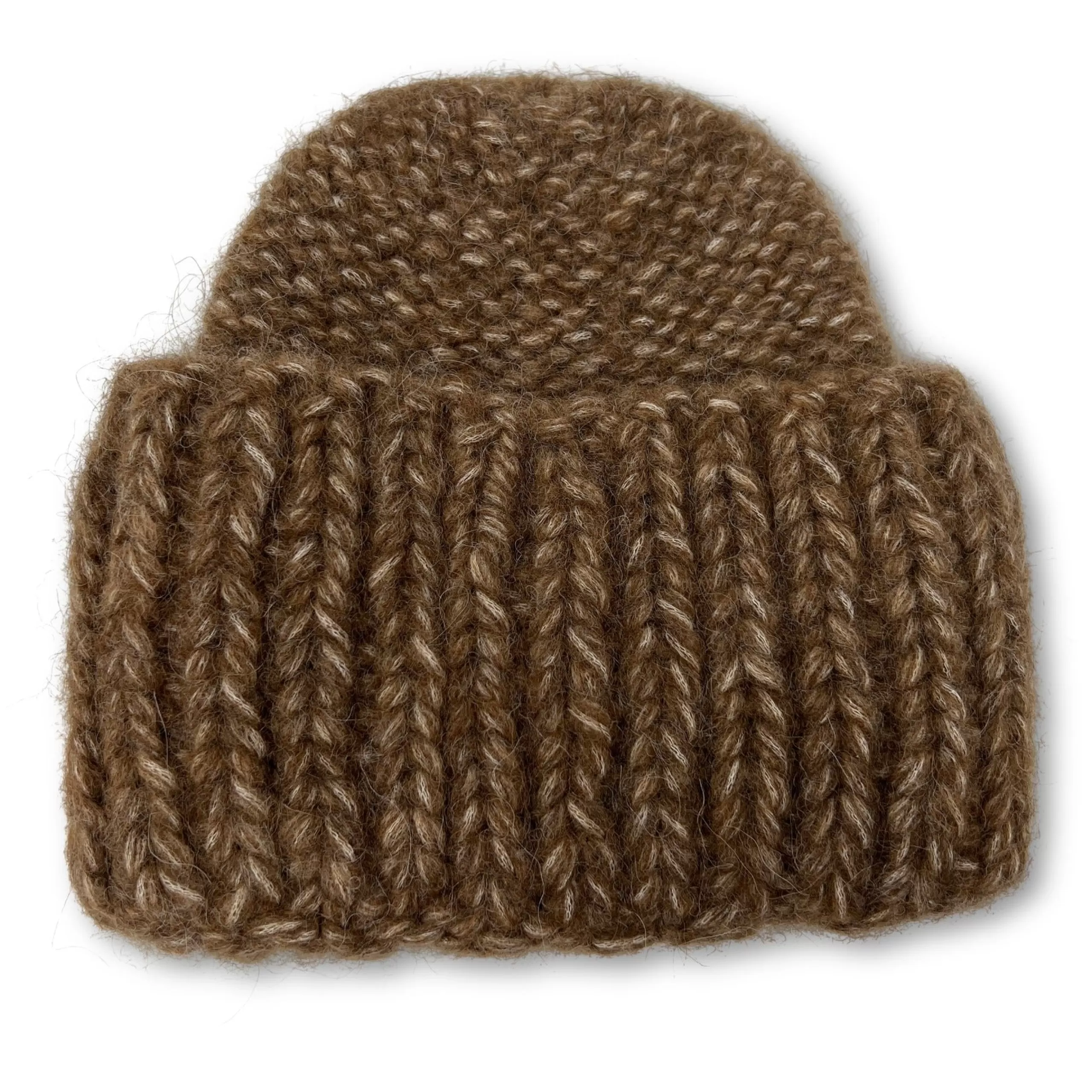 Kempton & Co Chunky Handknit Hat - Camel | Hats