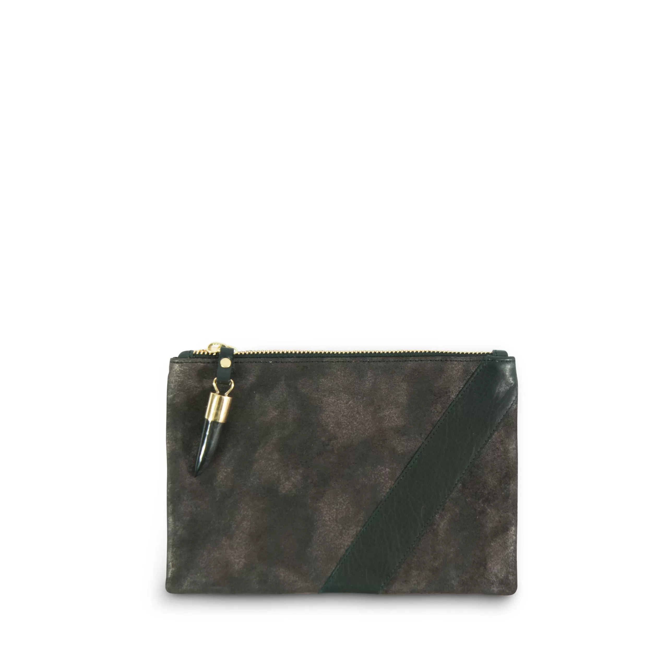 Kempton & Co Distressed Brown Small Pouch | Pouches & Clutches