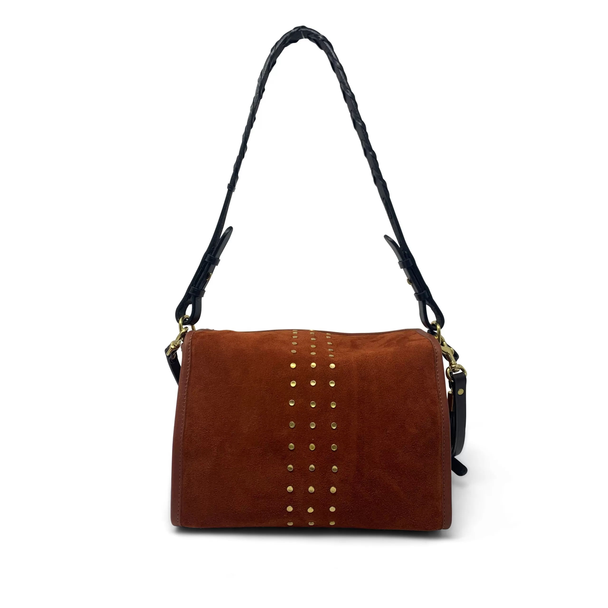 Kempton & Co Ella Bag (Small) - Rust Stud | Crossbody