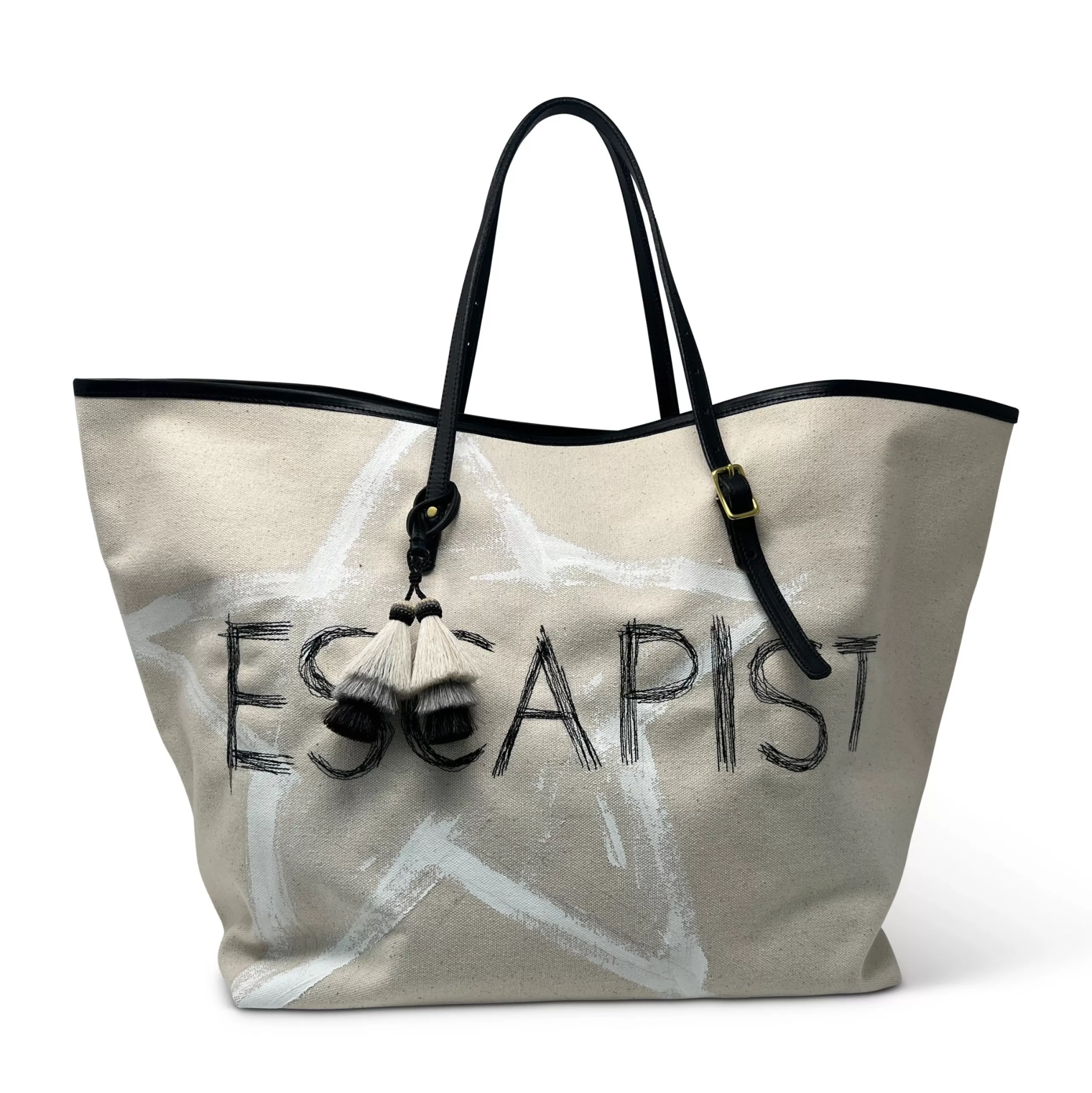 Kempton & Co Escapist Canvas Beach Tote | Large Bags