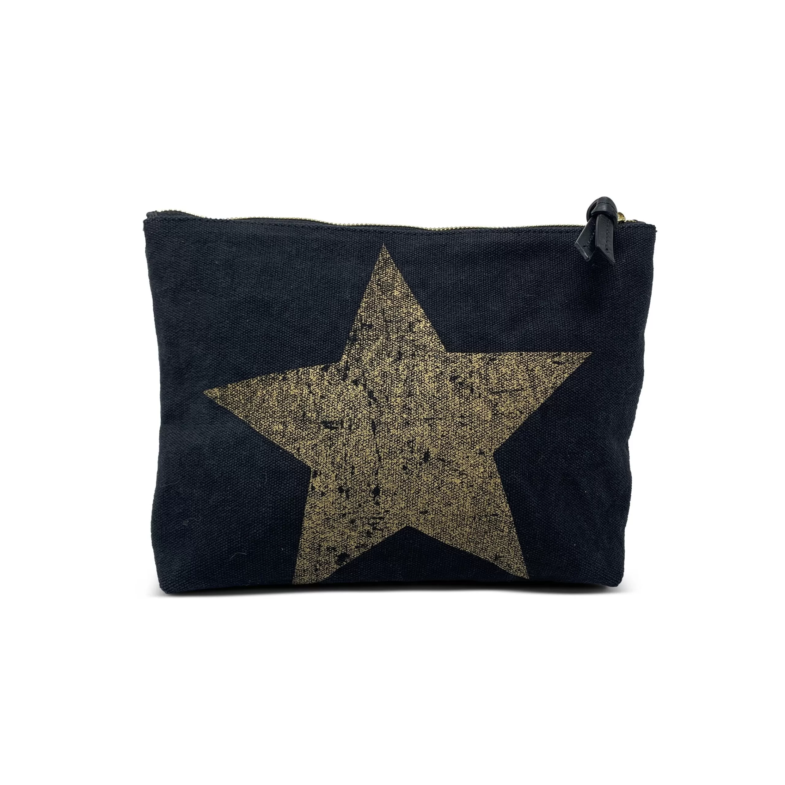 Kempton & Co Giganti Gold Star Canvas Pouch | Canvas Pouches