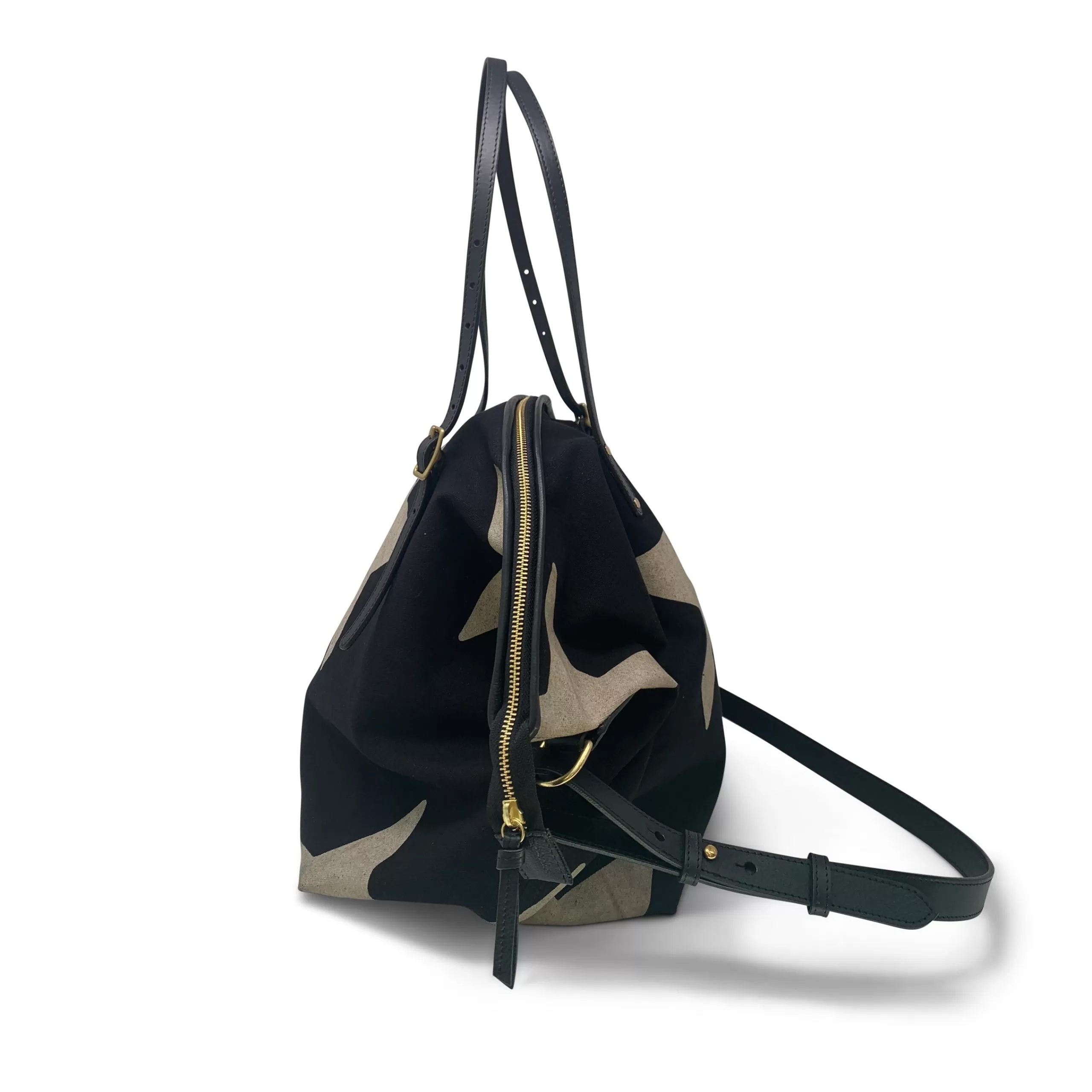 Kempton & Co Giganti Star Canvas Crossbody | Large Bags