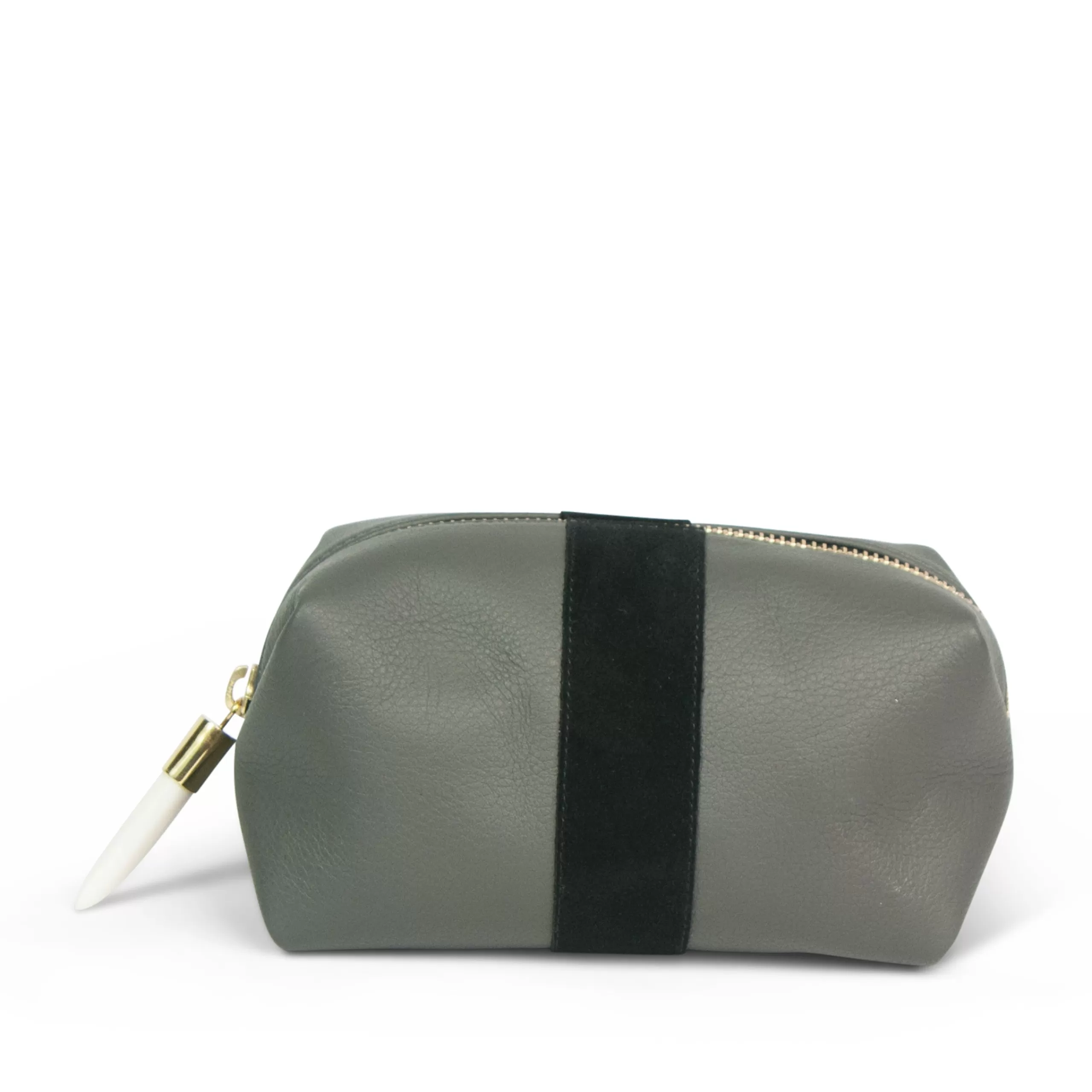 Kempton & Co Granite And Black Cosmetic Case | Pouches & Clutches