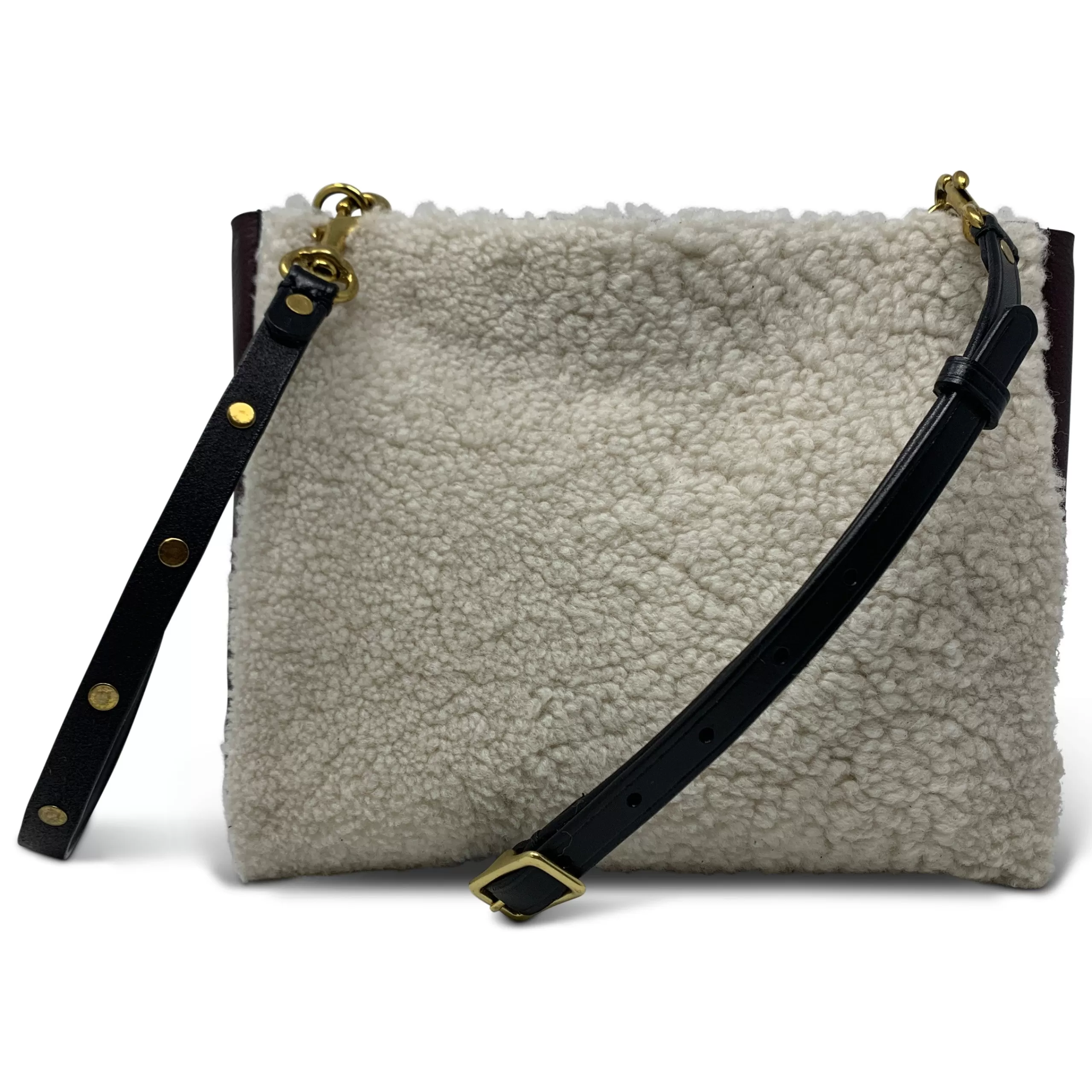 Kempton & Co Halwell Shearling Crossbody | Small Bags