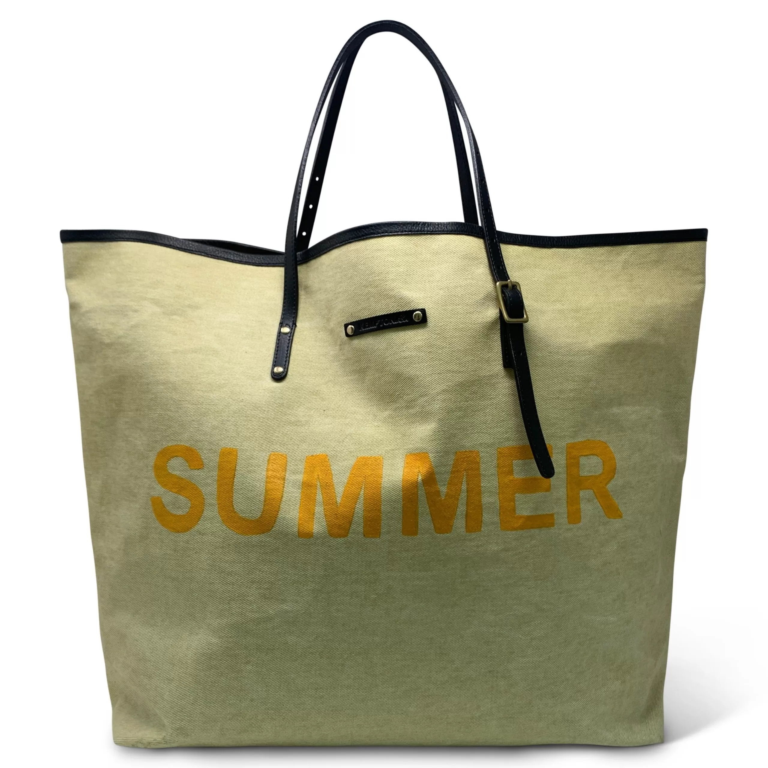 Kempton & Co Handpainted Summer Tote | Beach Bags