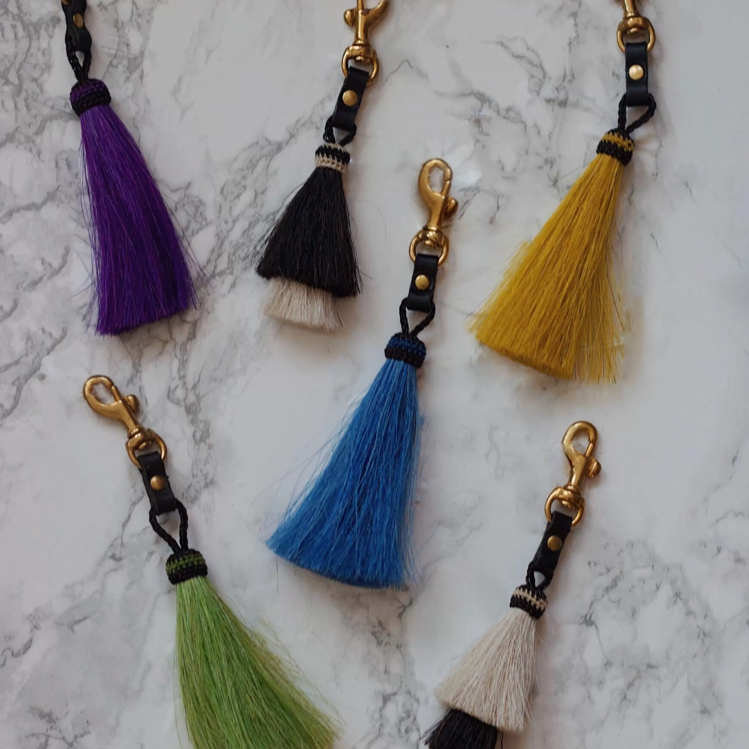 Kempton & Co Horse Hair Tassel Key Clip | Bag Tassels & Toggles