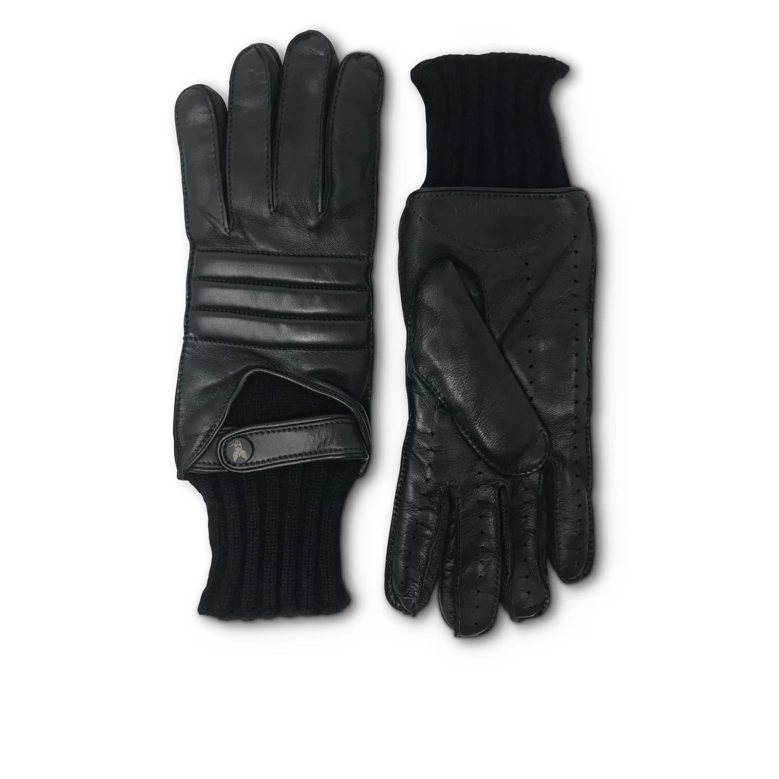 Kempton & Co . Le Mans Racing Glove - Charcoal Black | Hats, Gloves & Scarves