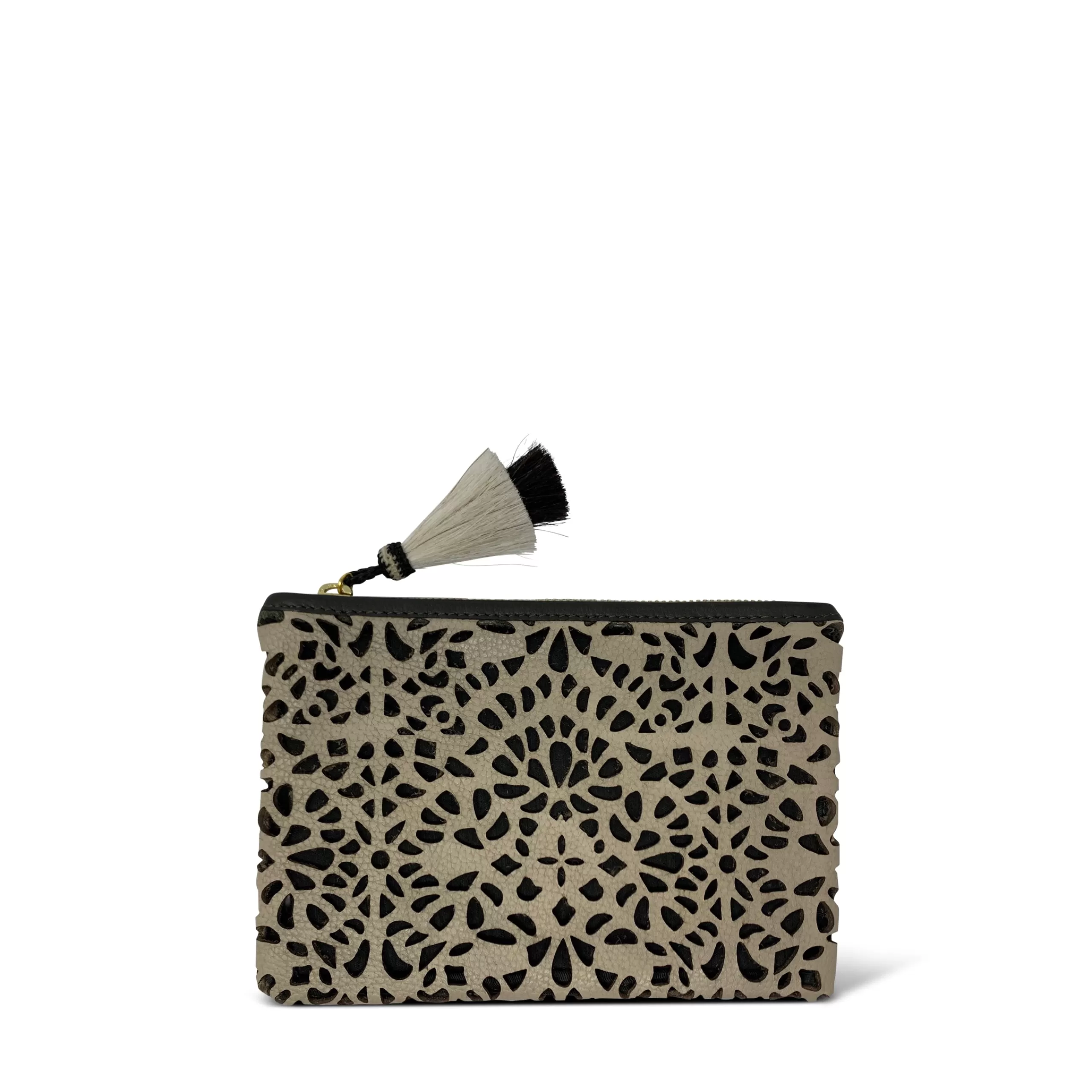 Kempton & Co Leather Cutout Small Pouch | Pouches & Clutches