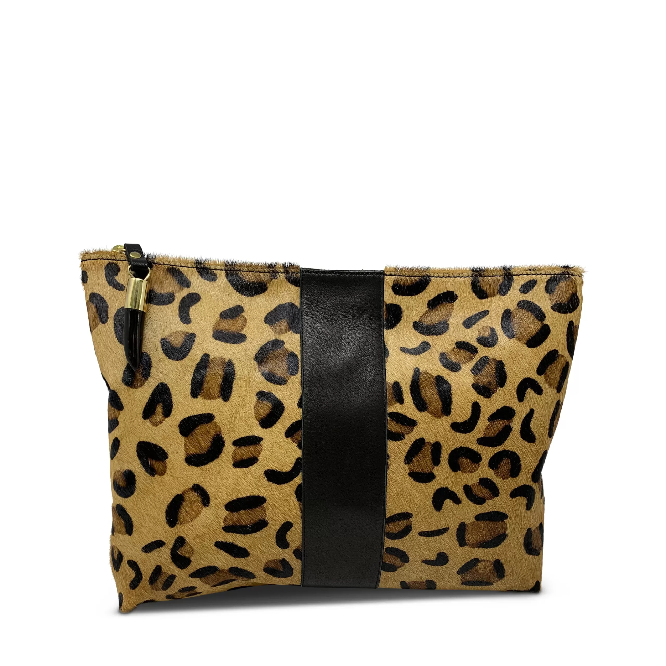 Kempton & Co Leopard Medium Pouch | Pouches & Clutches