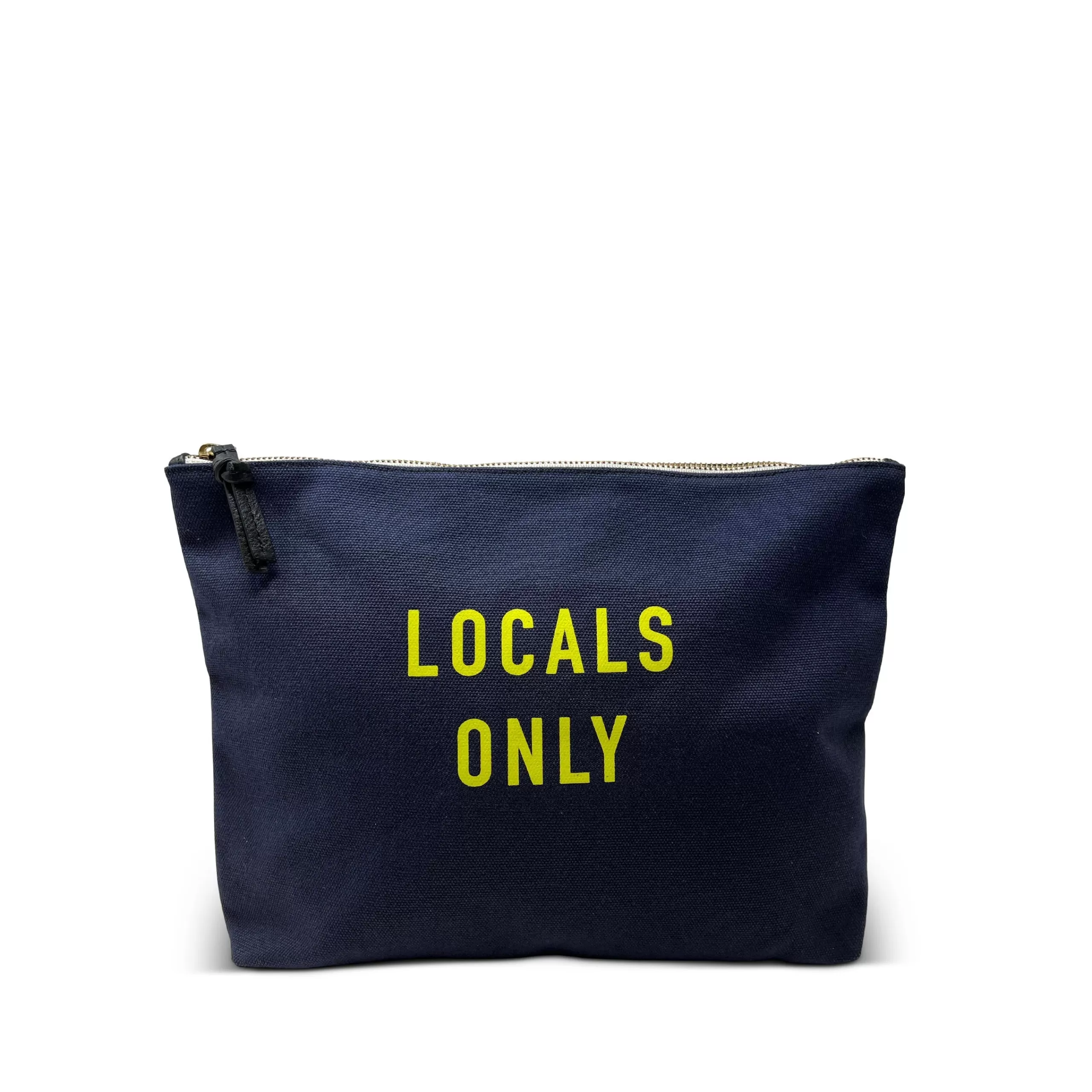 Kempton & Co Locals Only - Canvas Beach Pouch | Pouches & Clutches