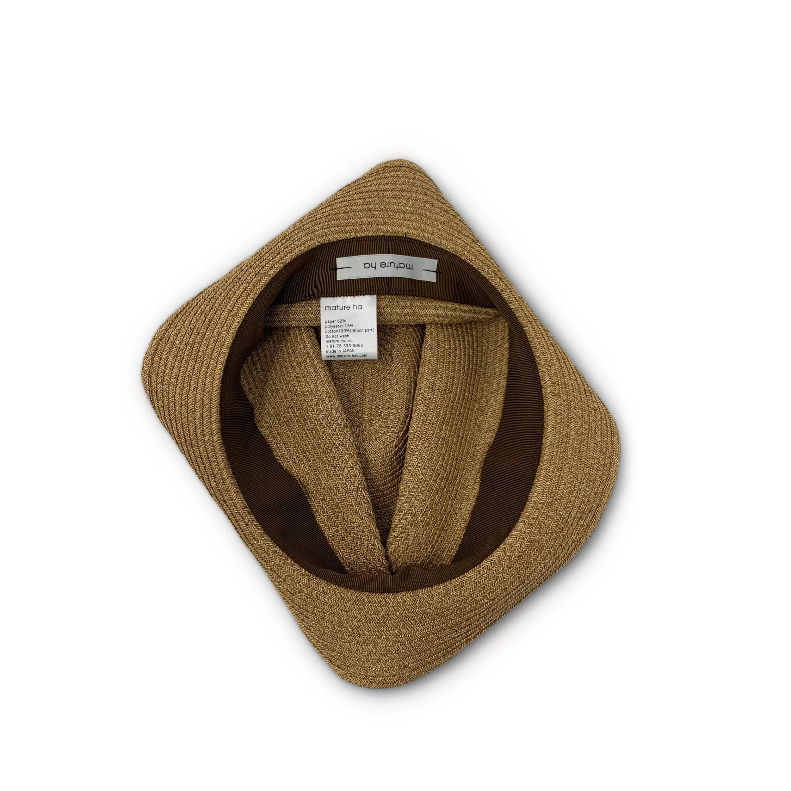 Kempton & Co Mature Ha - Boxed Hat - Mix Brown With Light Brown Leather | Hats