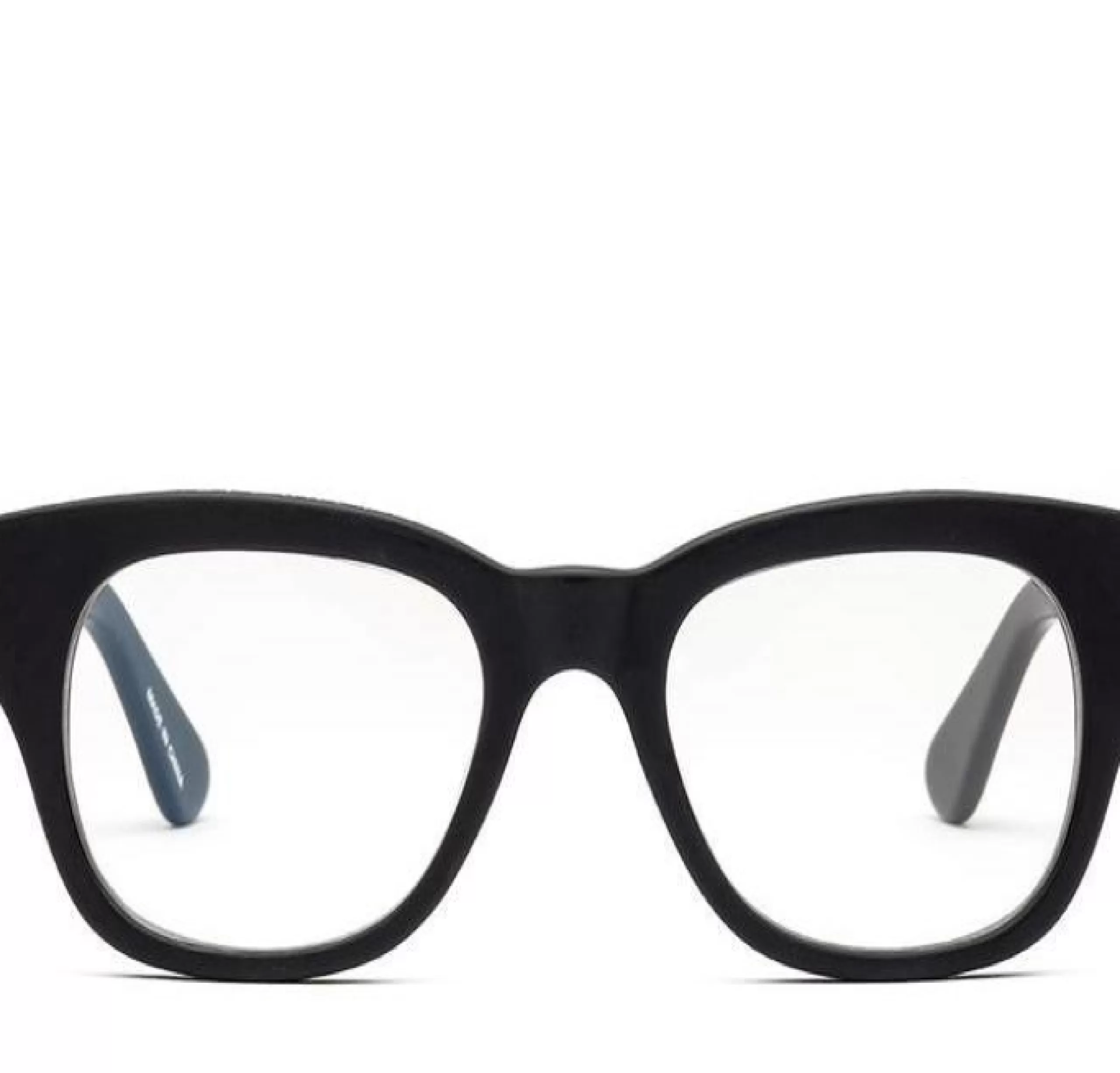 Kempton & Co Miklos Matte Black Glasses | Sunglasses & Readers