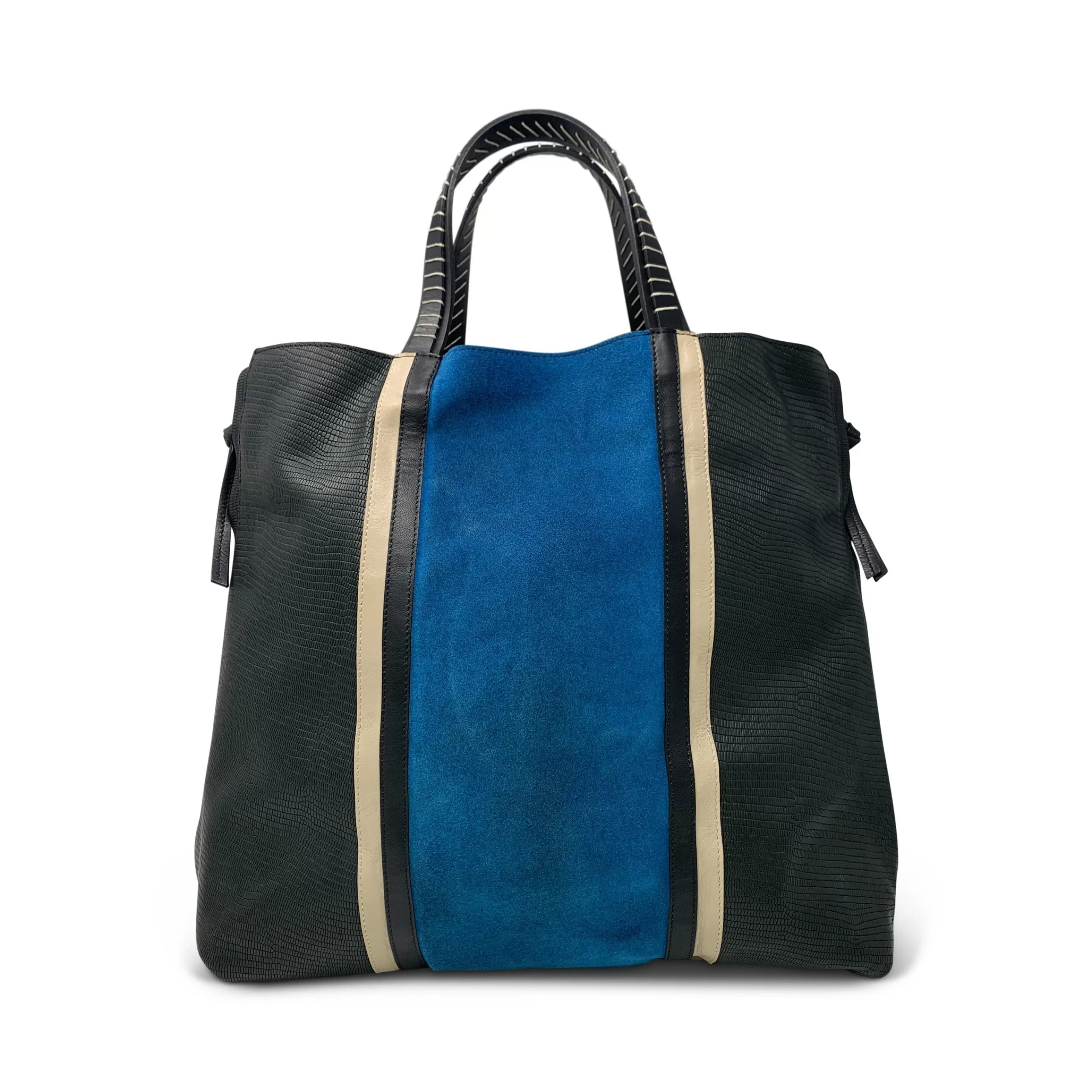 Kempton & Co Mini Crock Sea Blue Bantham Tote | Totes