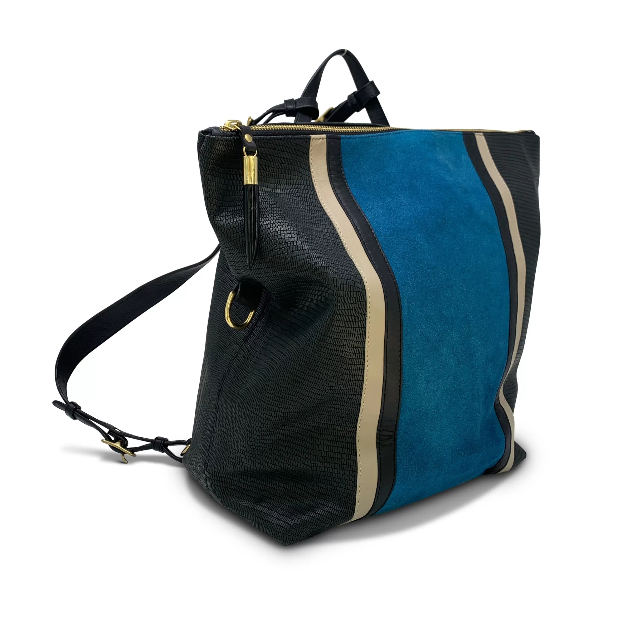 Kempton & Co Mini Crock Sea Blue Morleigh Backpack | Backpacks