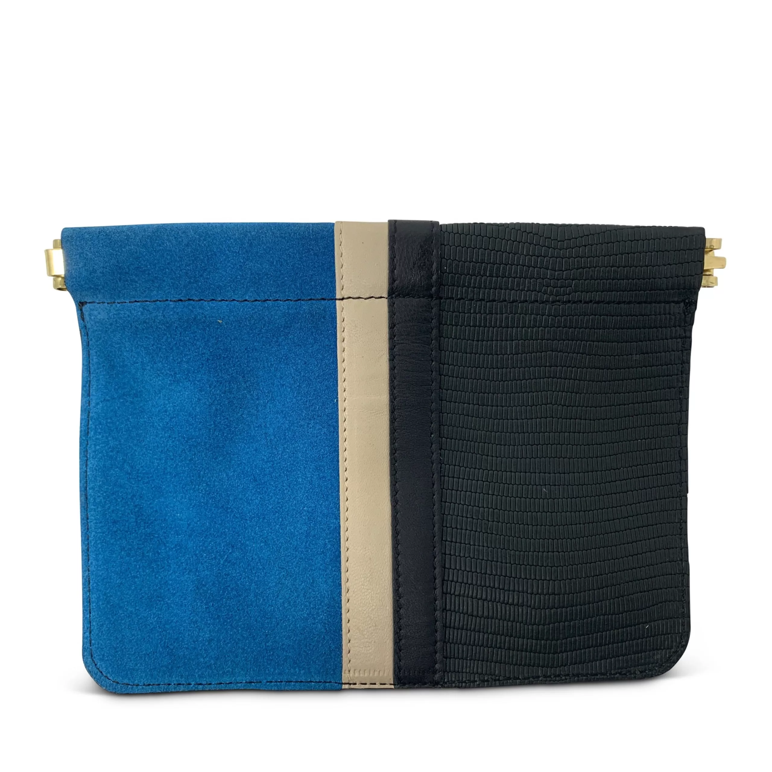 Kempton & Co Mini Crock Sea Blue Snap Pouch | Pouches & Clutches