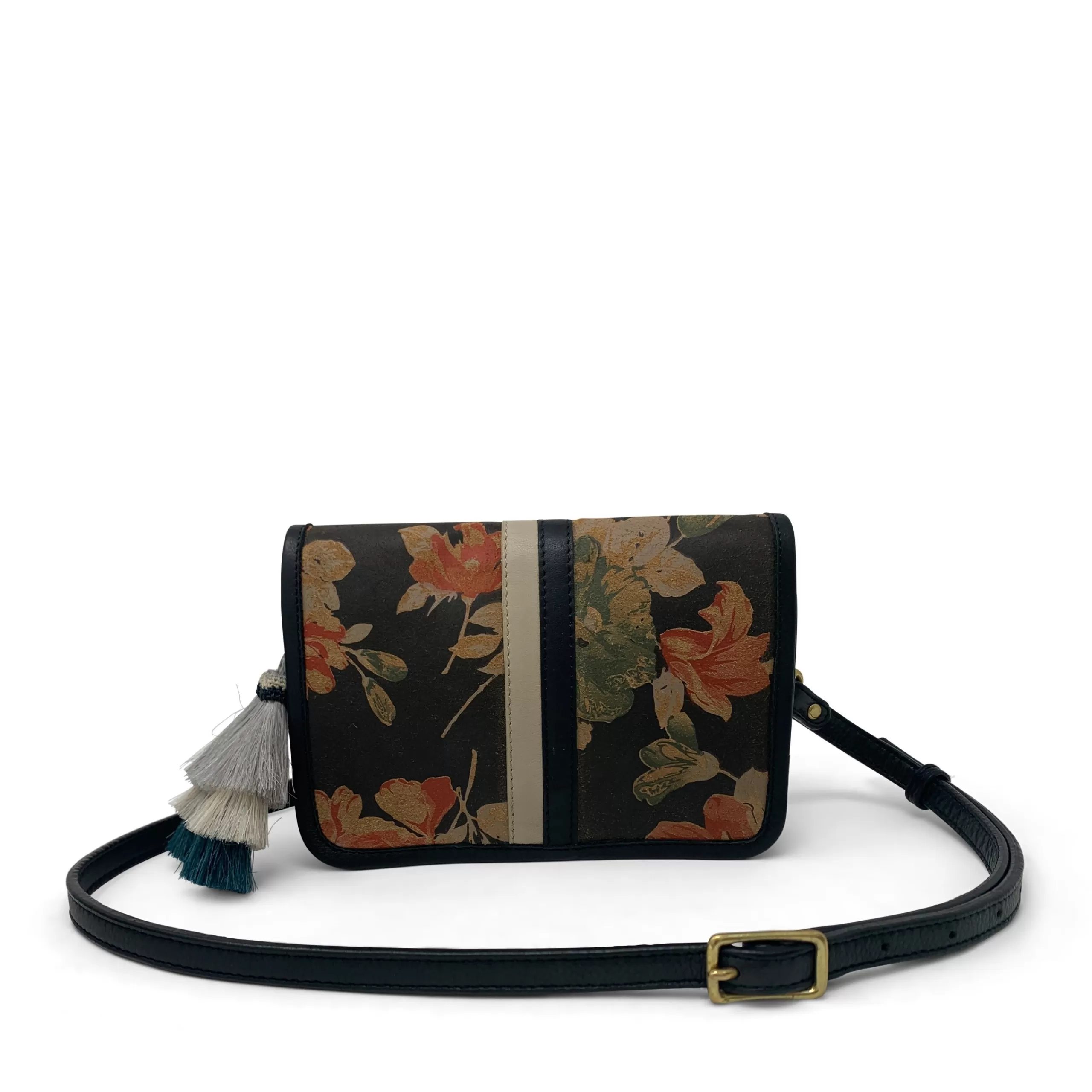 Kempton & Co Mini Mia Floral Stud Crossbody | Crossbody