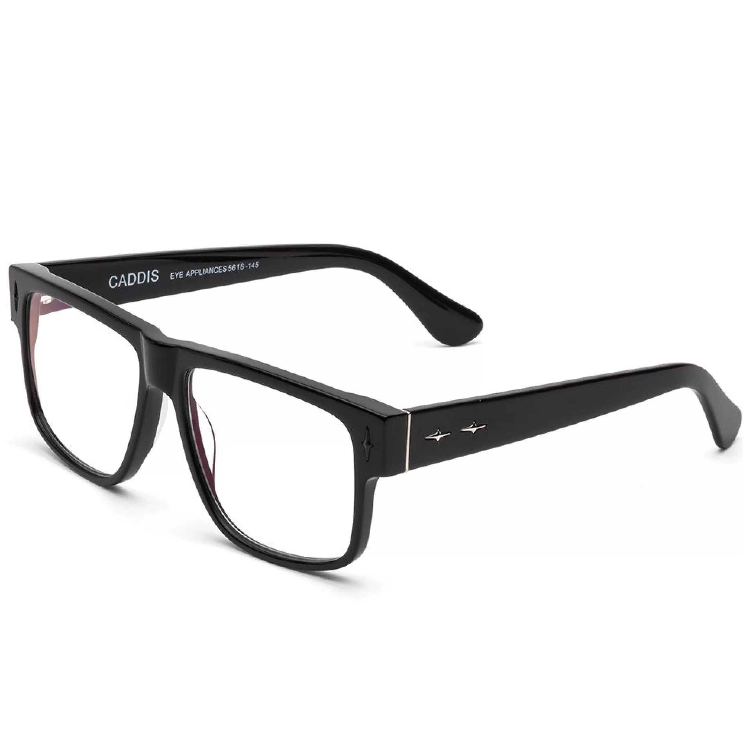 Kempton & Co Mister Cartoon Gloss Black | Sunglasses & Readers