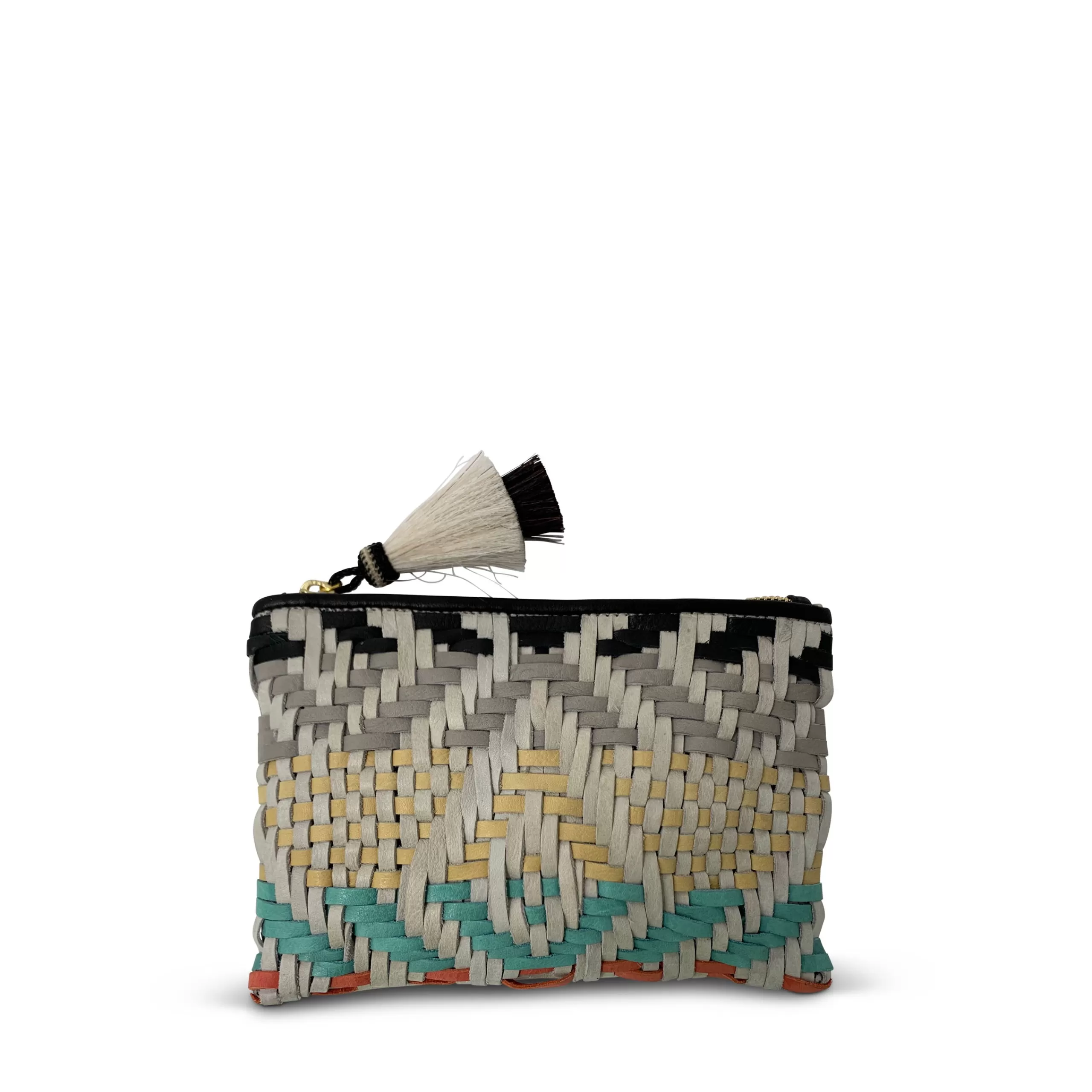Kempton & Co Multi Color Woven Small Pouch | Small Pouches