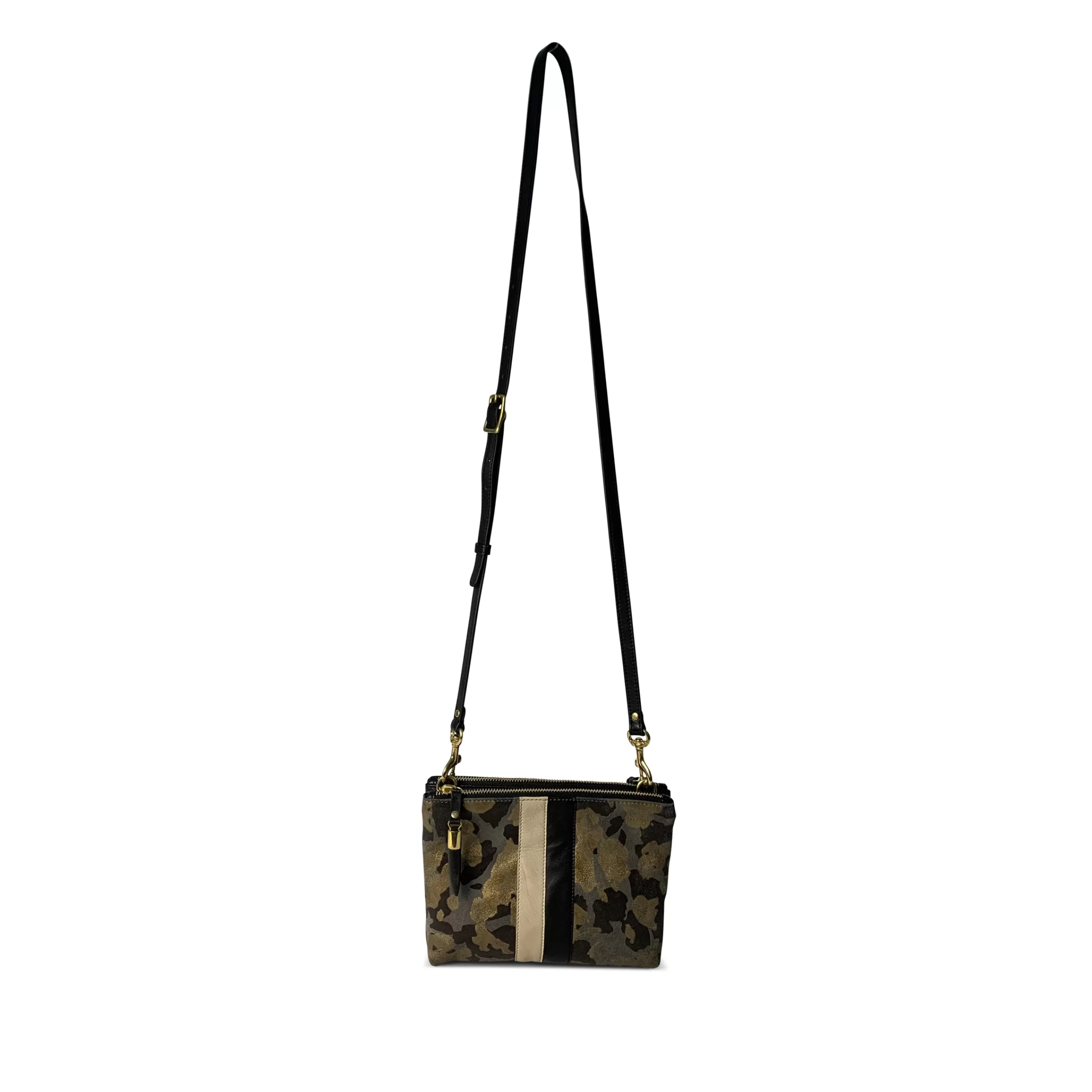 Kempton & Co Nottingham Crossbody - Charcoal Gold Camo | Crossbody