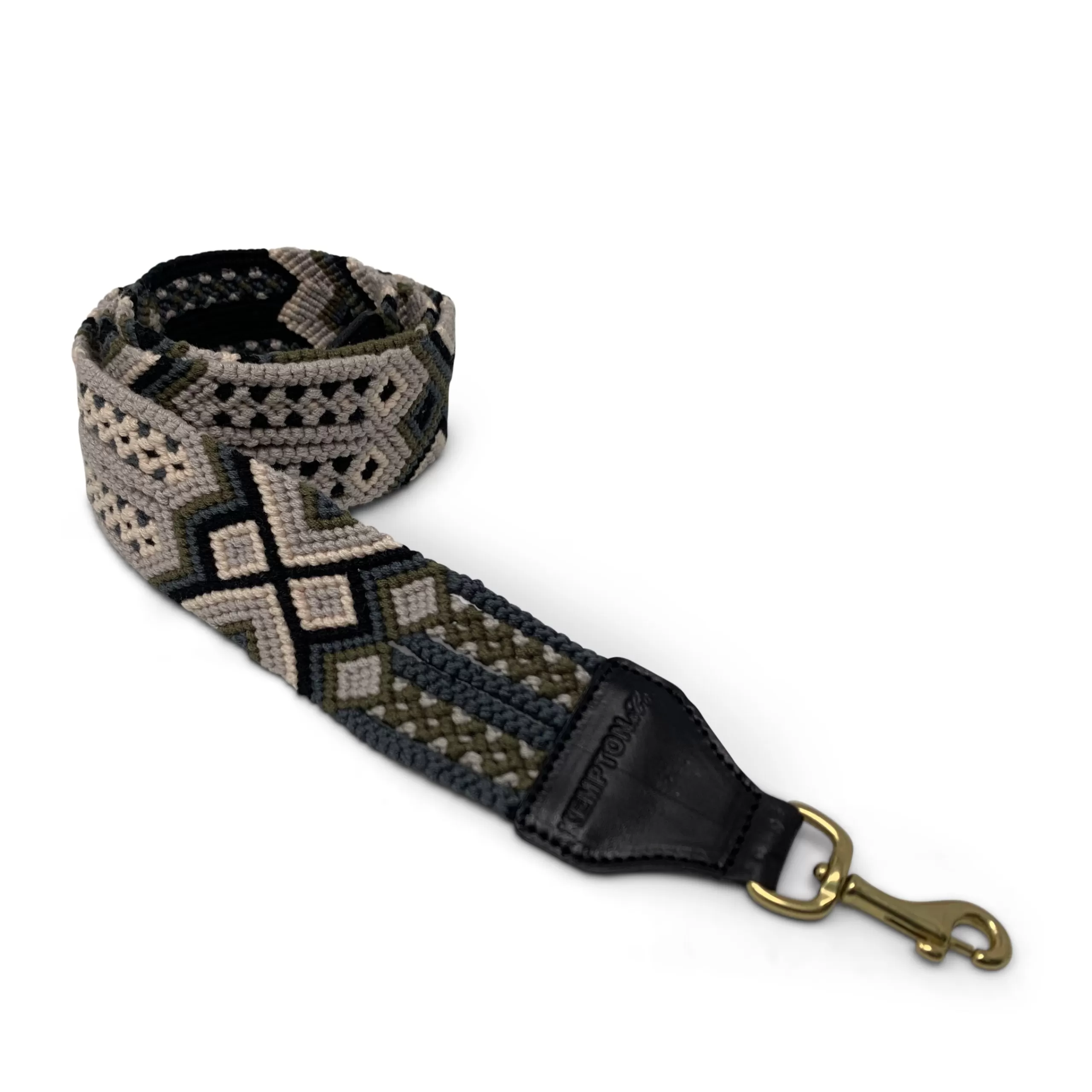 Kempton & Co Olive, Black, Grey Bag Strap | Bag Straps