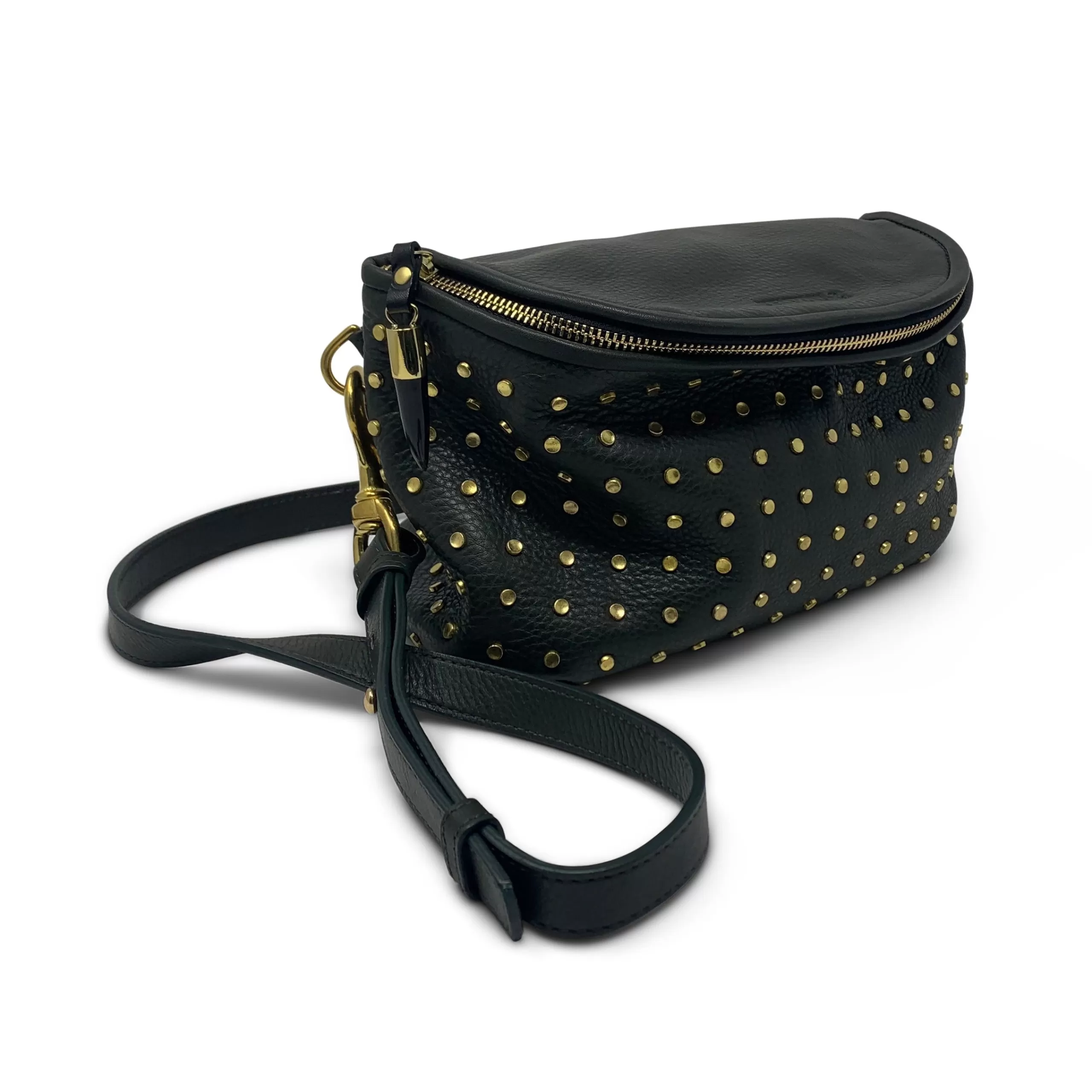 Kempton & Co Olive Brass Stud Mini Windbourne | Crossbody