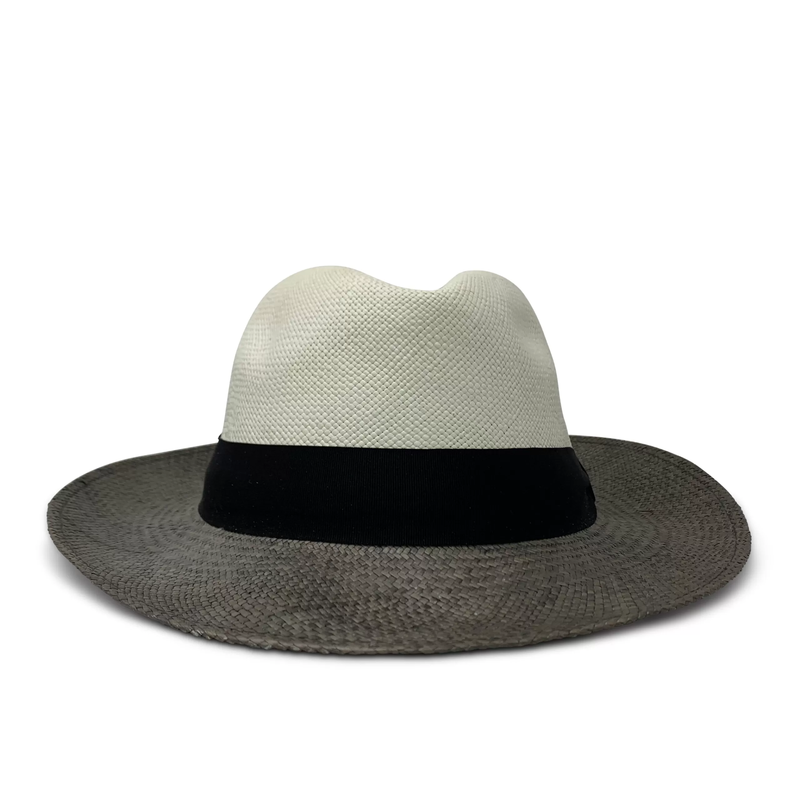 Kempton & Co Panama Black And White Hat | Hats