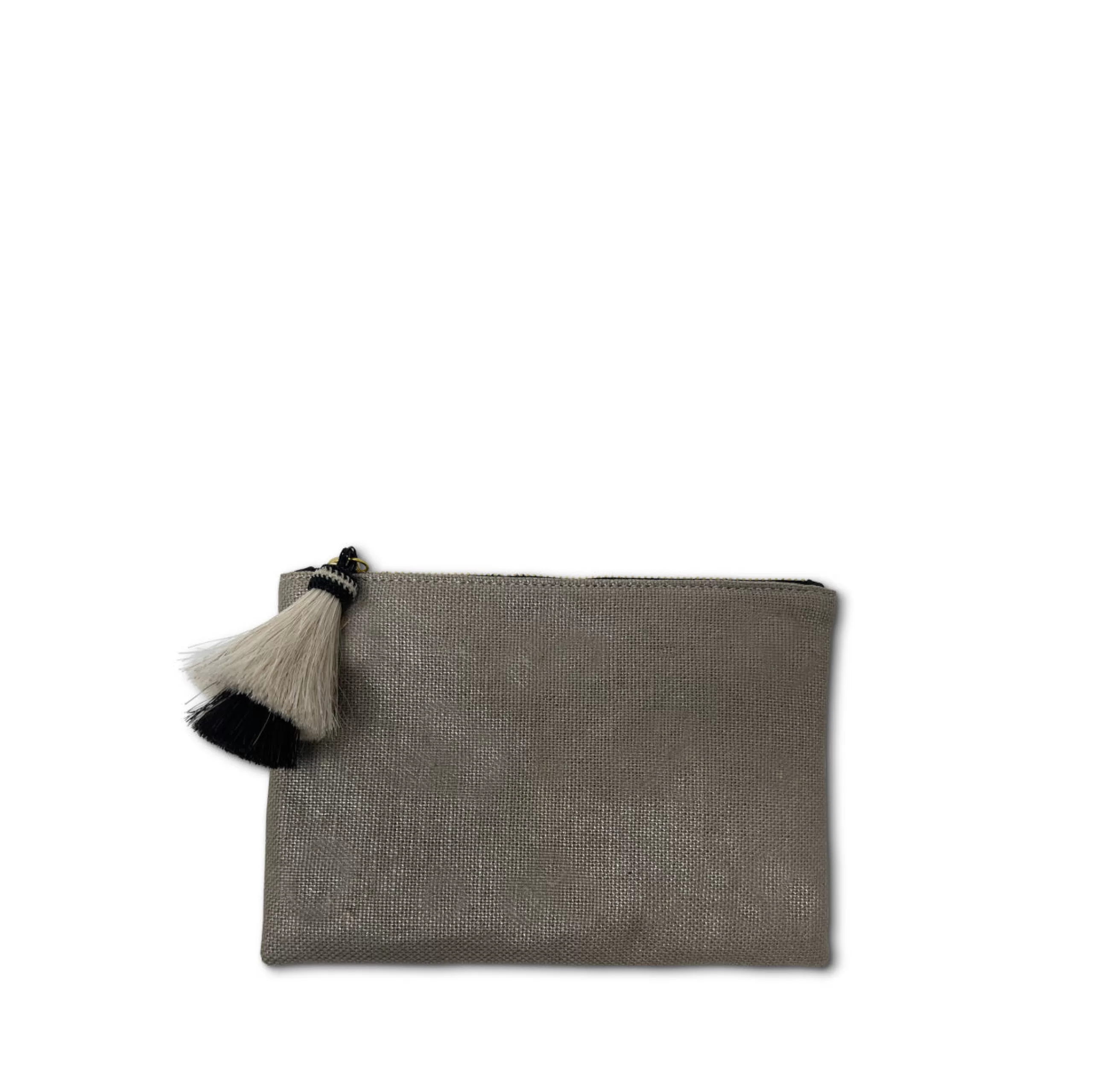 Kempton & Co Sample - Small Metallic Linen Pouch | Pouches & Clutches