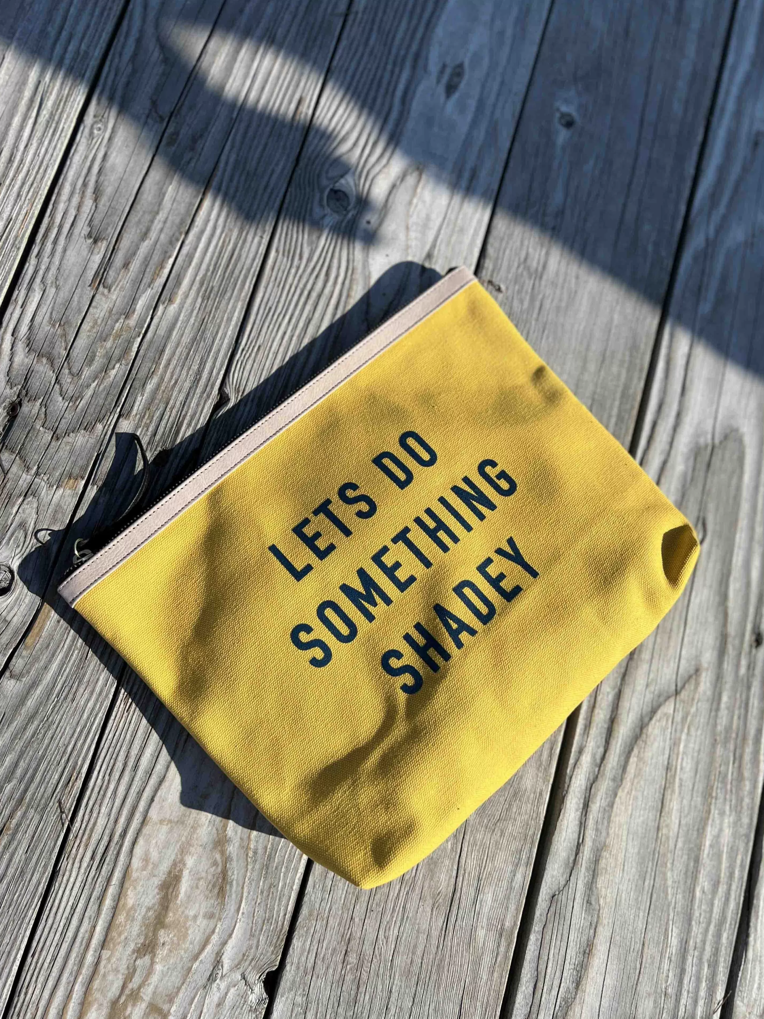 Kempton & Co Shadey Canvas Beach Pouch | Canvas Pouches