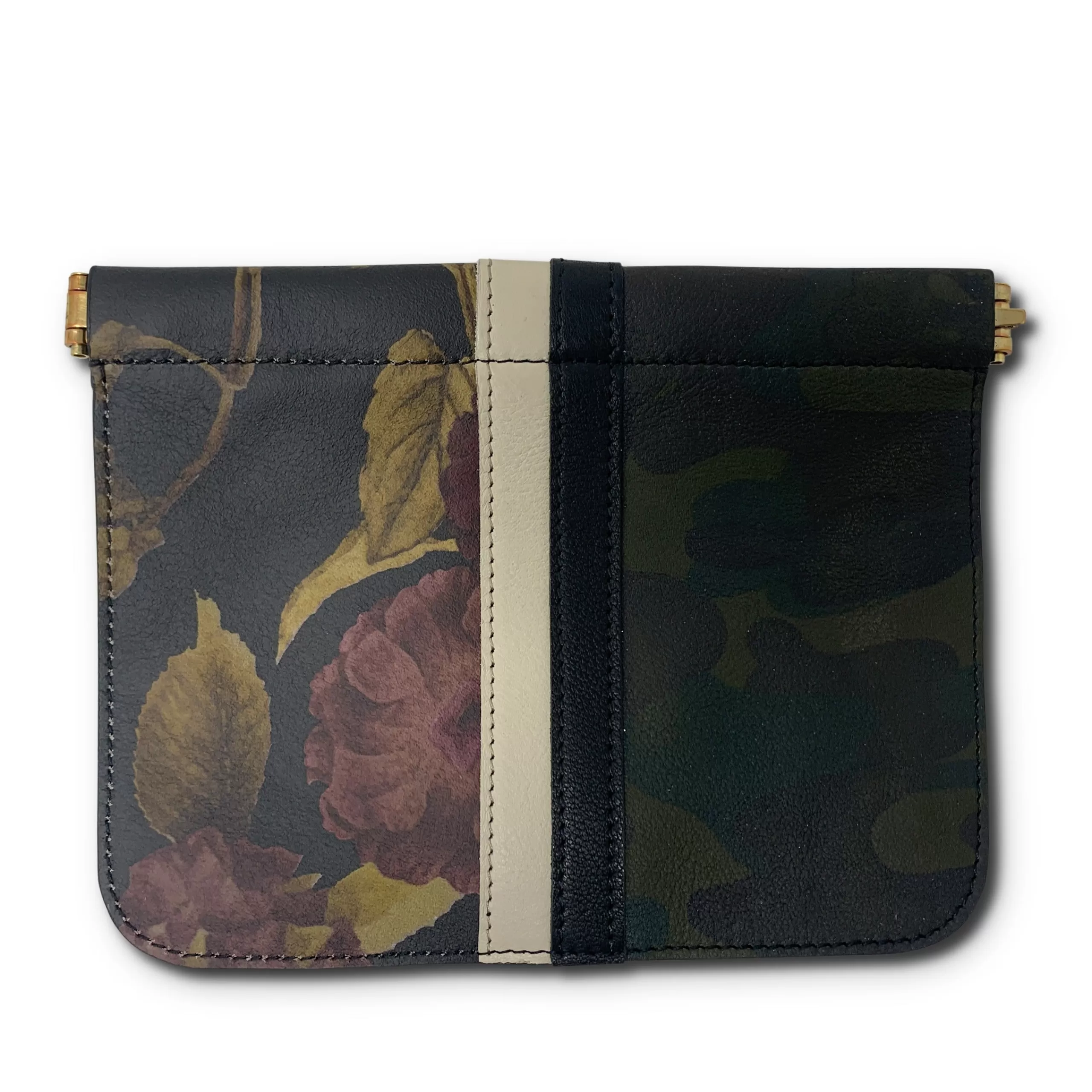 Kempton & Co Small Snap Pouch Peony Camo | New Pouches & Clutches