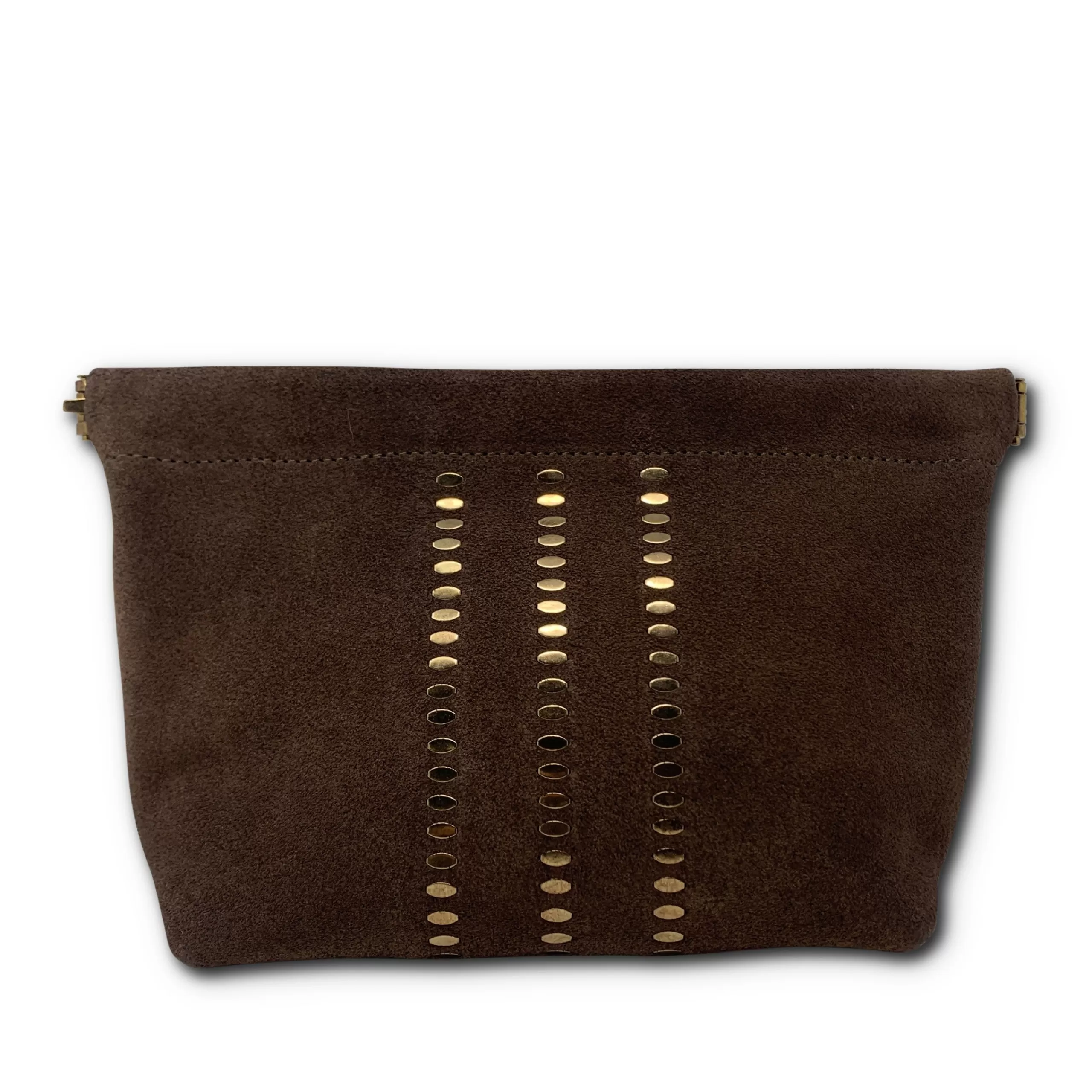 Kempton & Co Snap Make Up Bag -Mink | New Pouches & Clutches