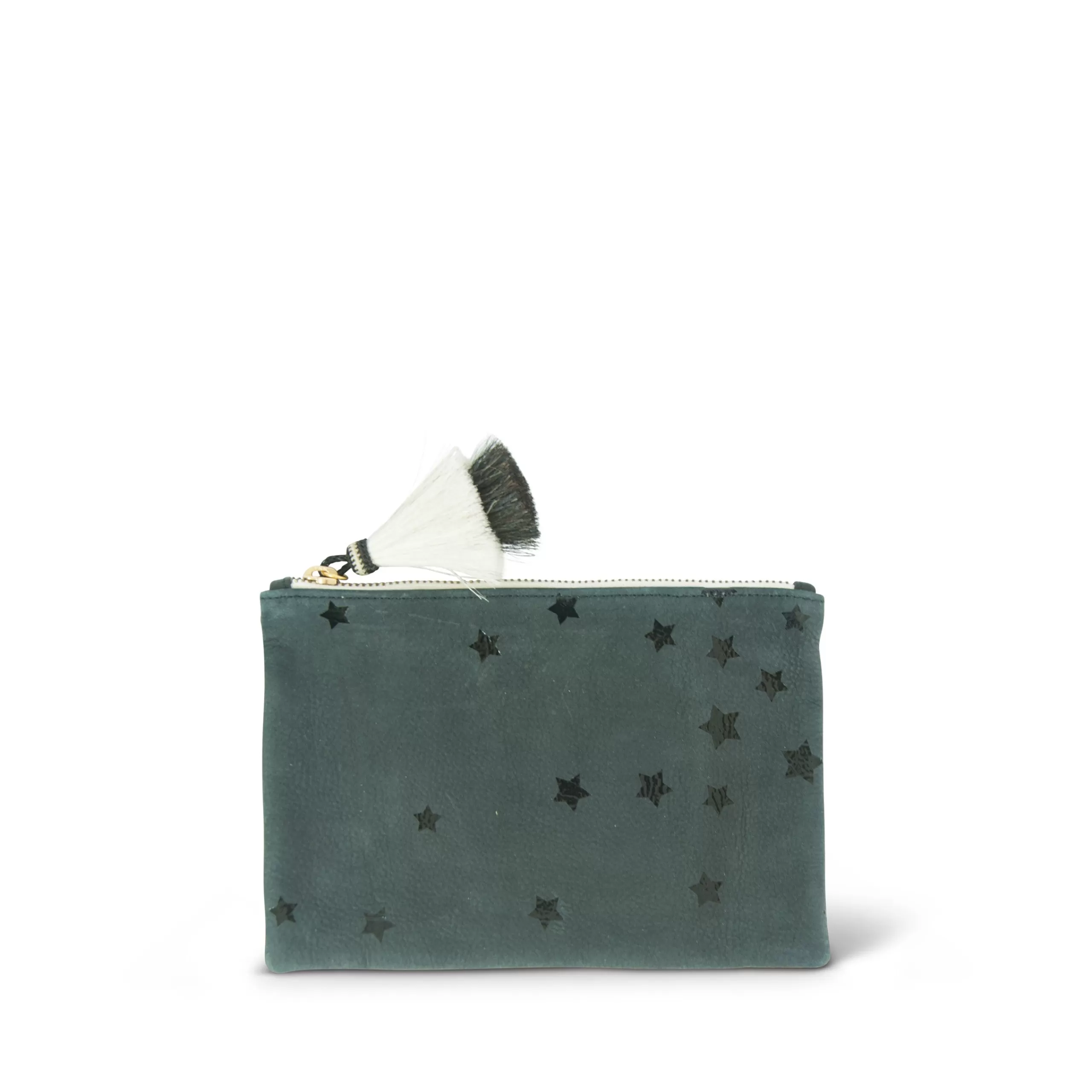 Kempton & Co Summer Star Black Small Pouch | Pouches & Clutches