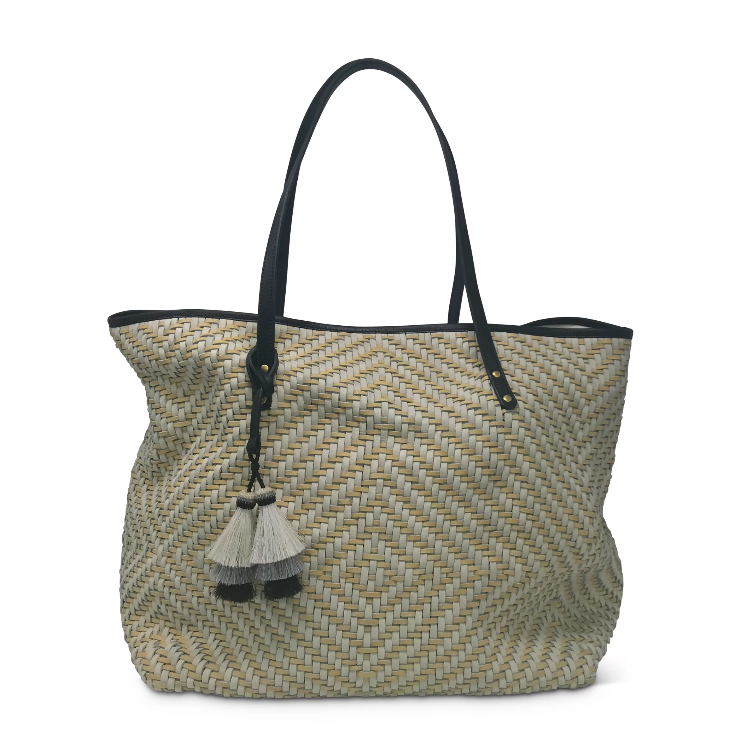 Kempton & Co Tresco Large Tote - Chalk & Butter | Totes