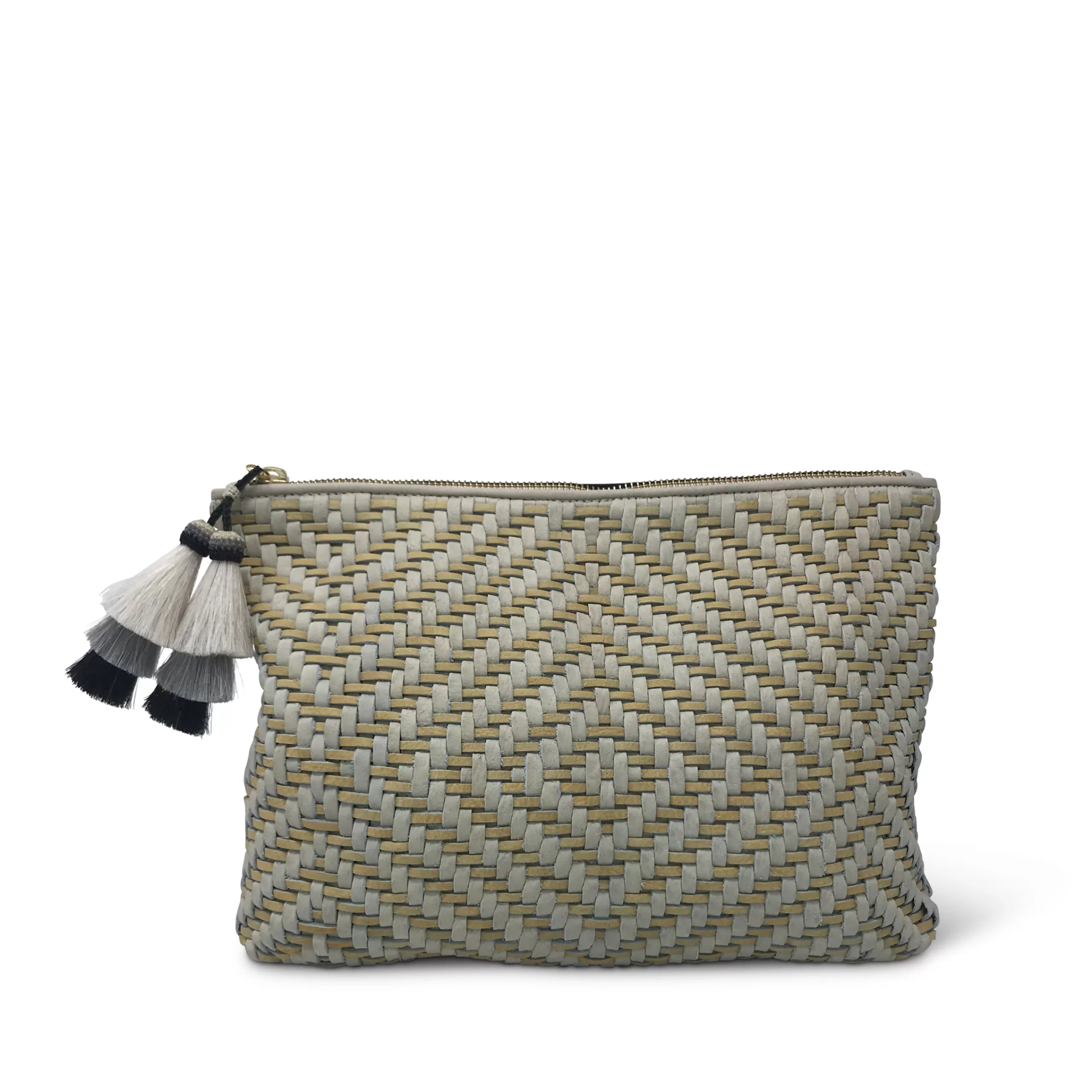 Kempton & Co Tresco Medium Pouch - Butter & Chalk | Pouches & Clutches