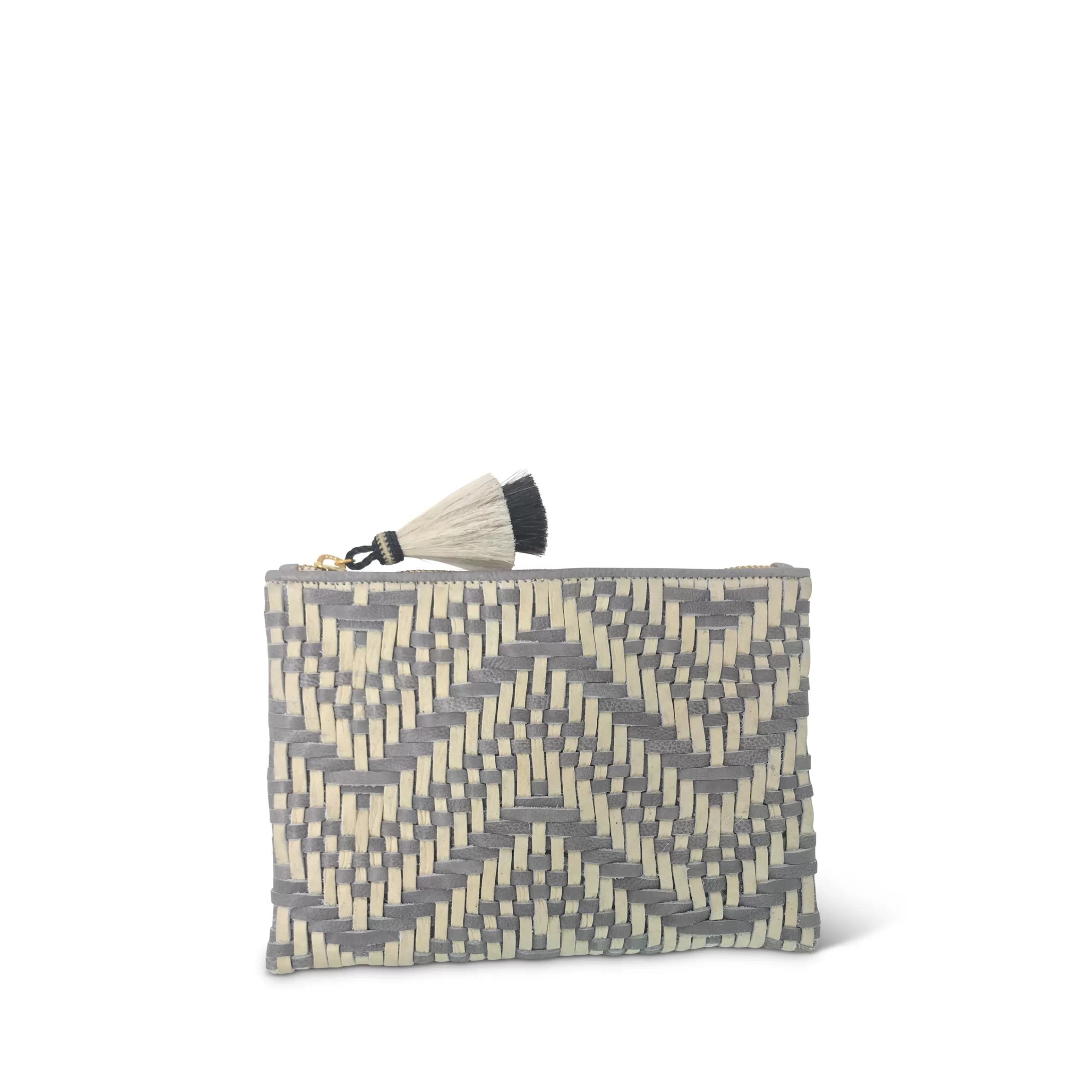 Kempton & Co Tresco Small Pouch - Smoke & Chalk | Pouches & Clutches