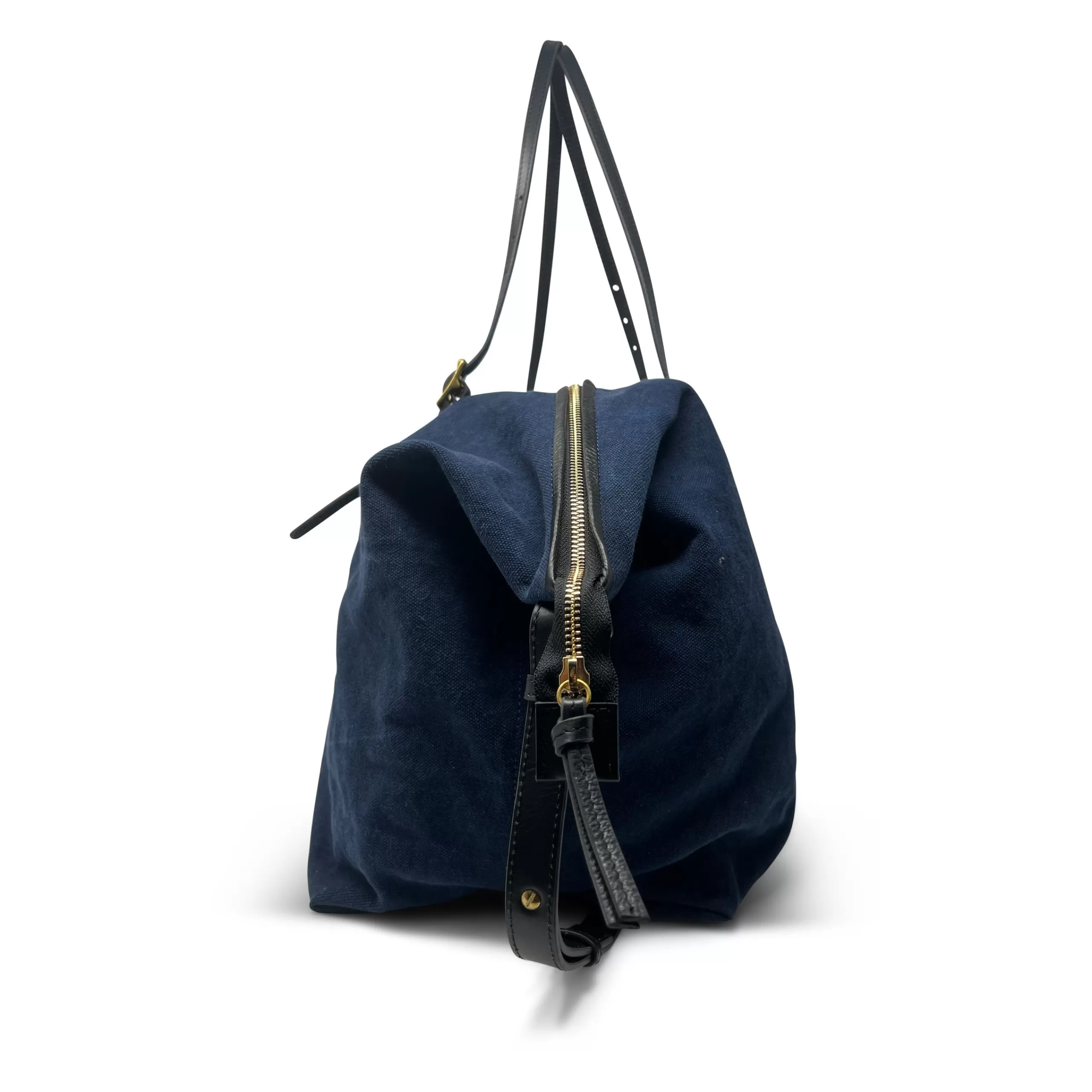 Kempton & Co Washed Navy Canvas Crossbody Bag | Crossbody