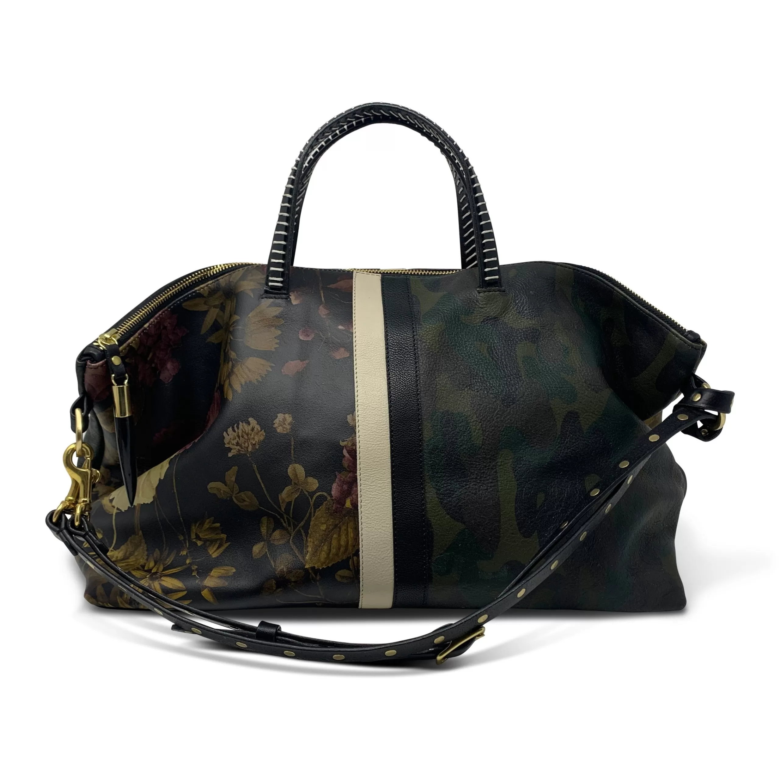 Kempton & Co Woodleigh Holdall- Peony Camo | Crossbody